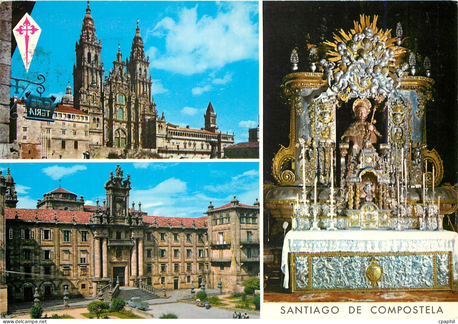 CPM Santiago de compostela 44 cathedrale seminaire