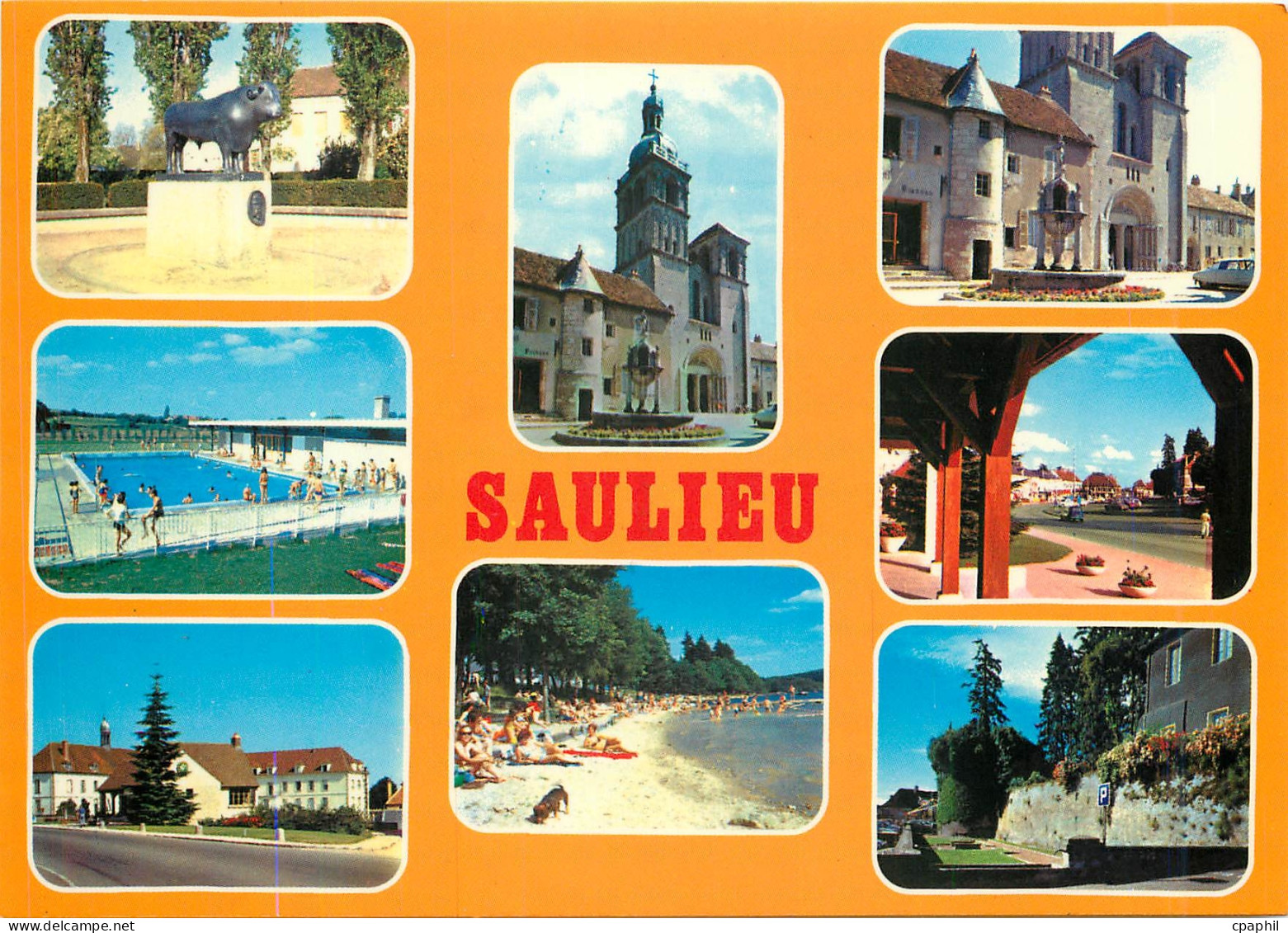 CPM Saulieu Cote d'Or