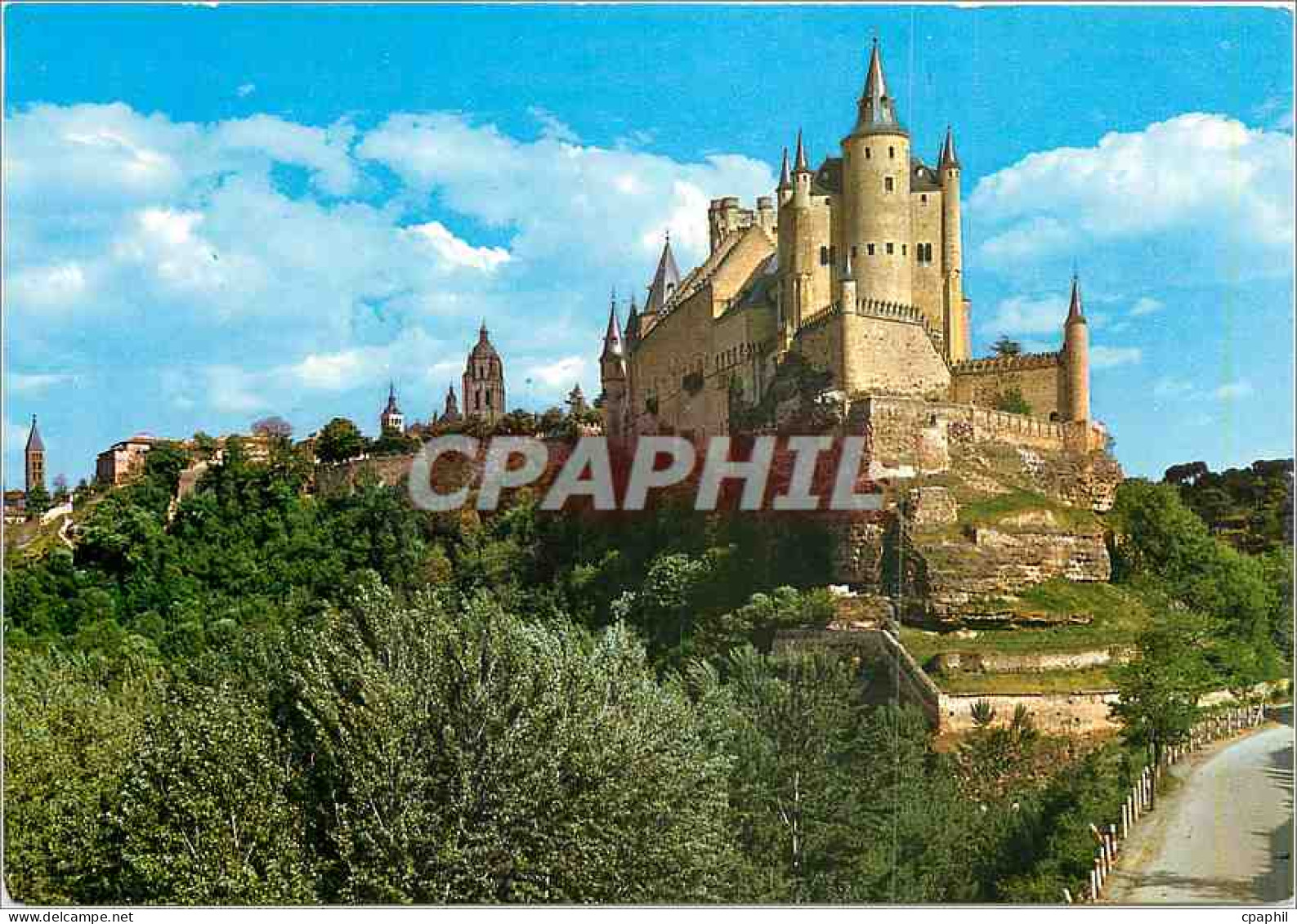 CPM Segovia El Alcazar Chateau