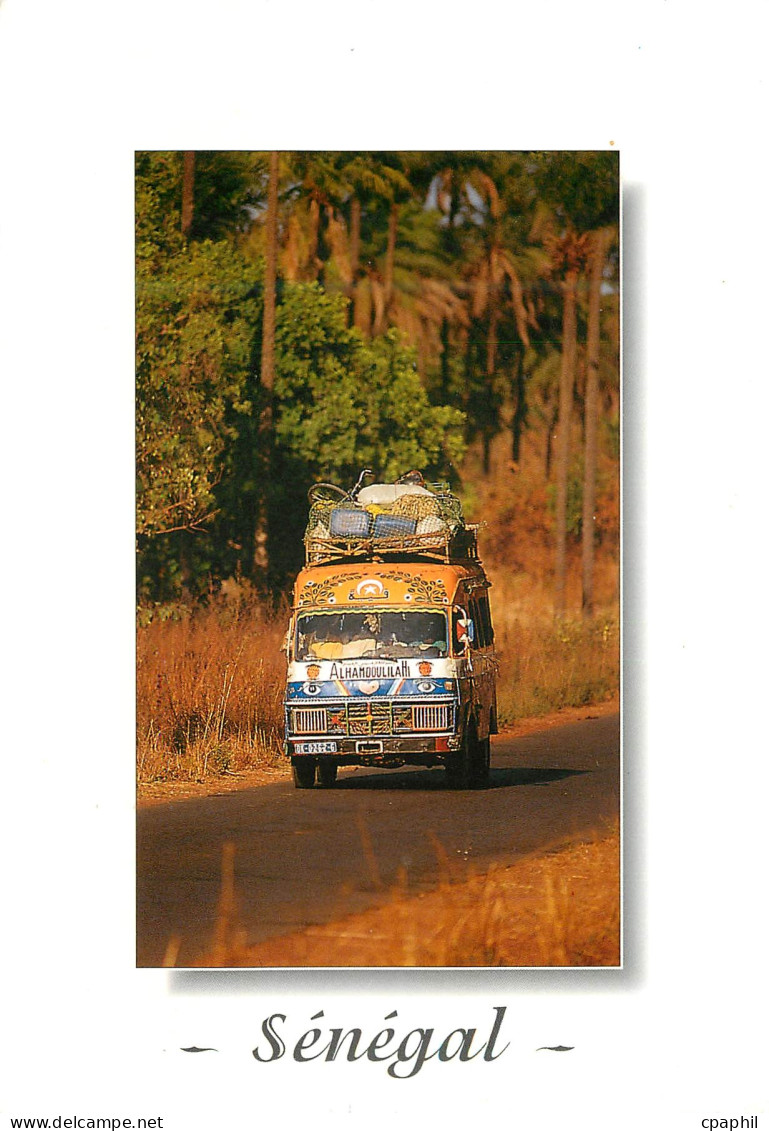 CPM Senegal Traversee du Senegal en car brousse