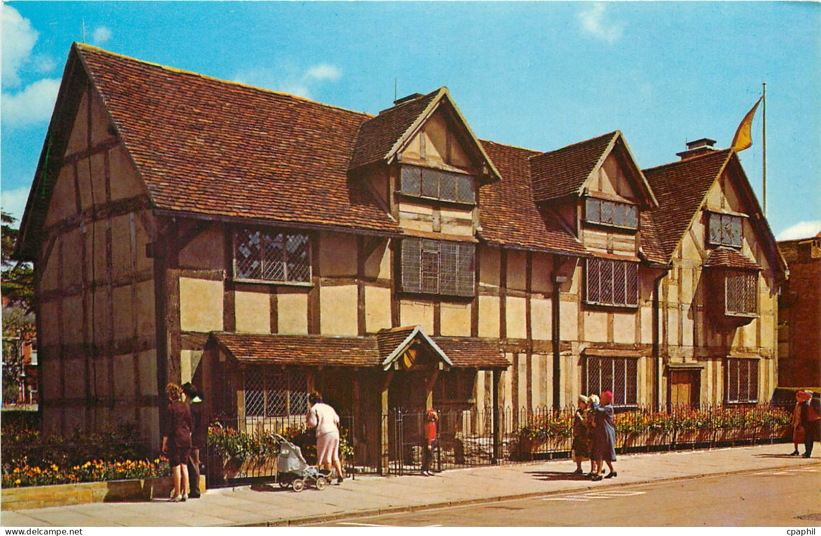 CPM Shakespeare Birthplace Stratford upon Avon