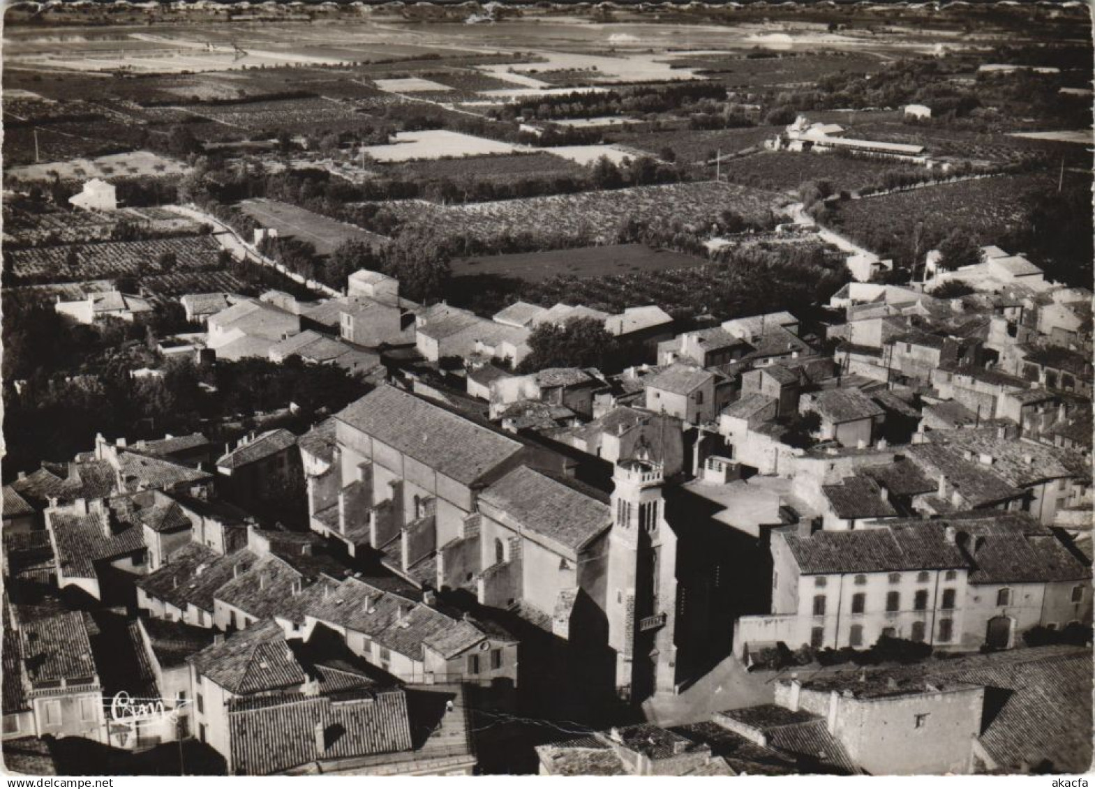 CPM Sigean Vue aerienne (15749)