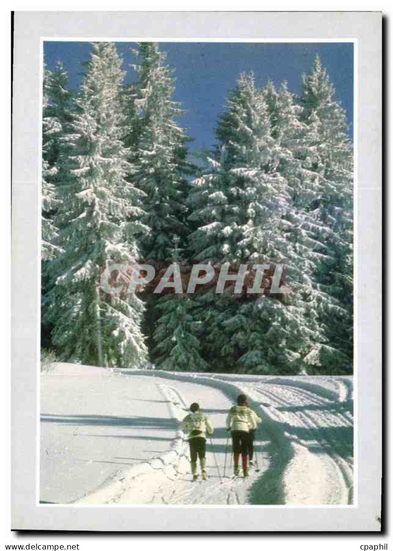 CPM Ski de Fond en Franche Comte