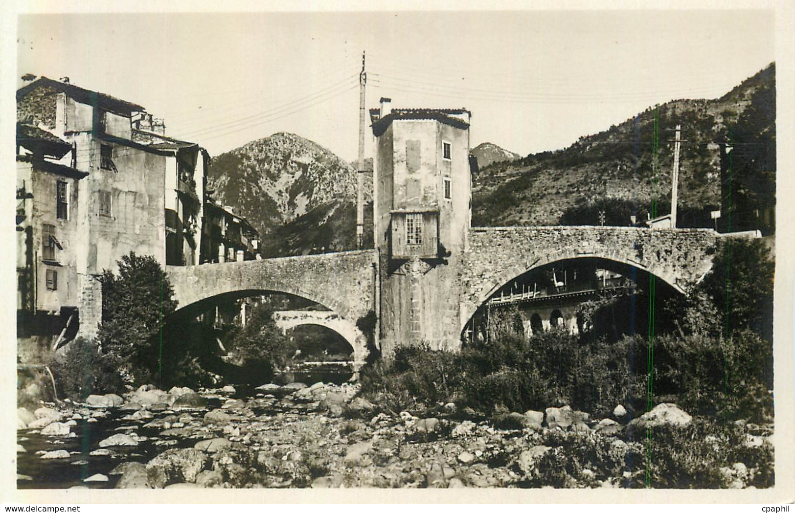 CPM Sospel (A M) Le Pont Vieux et la Bevera