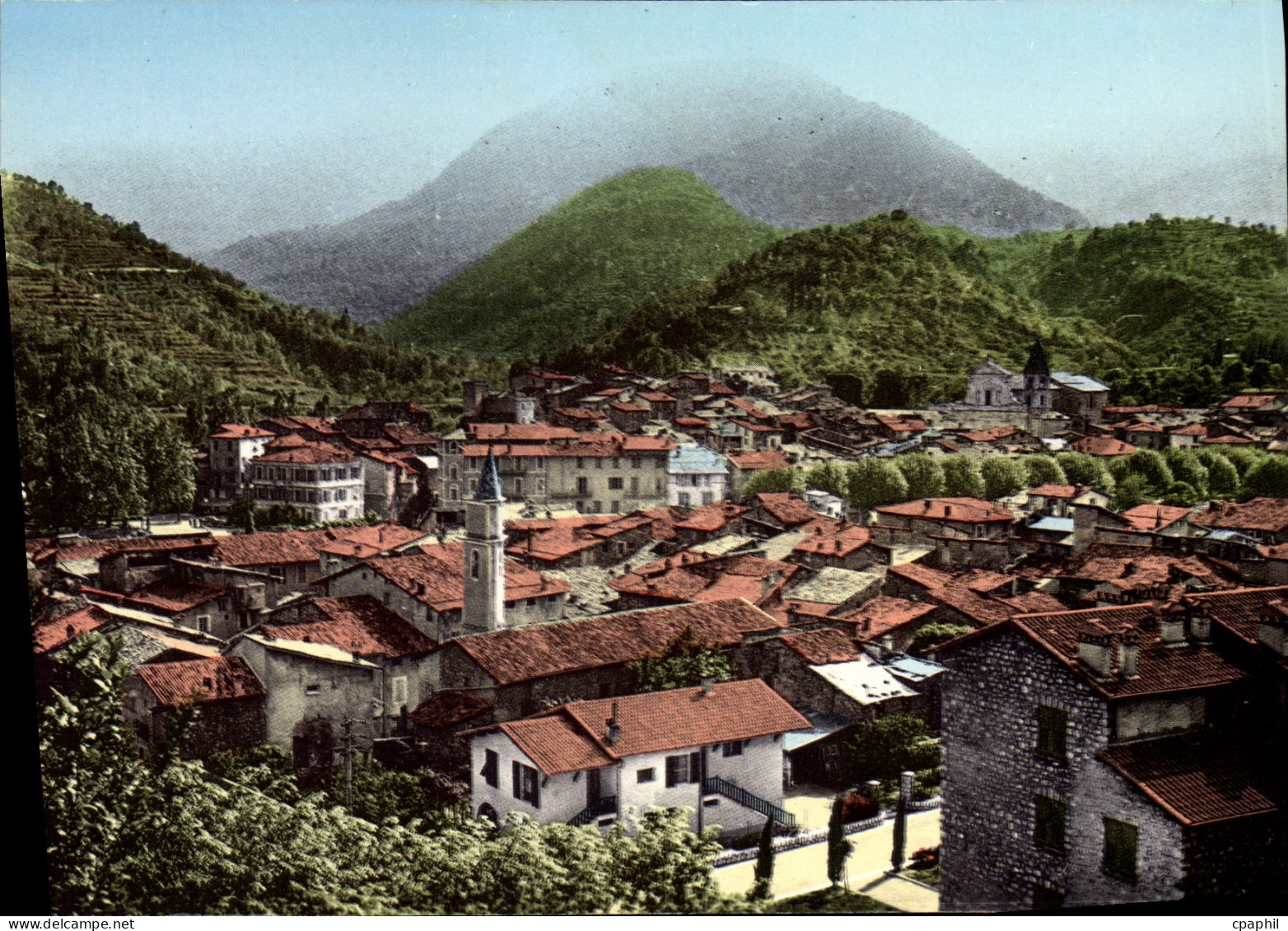 CPM Sospel Vue generale