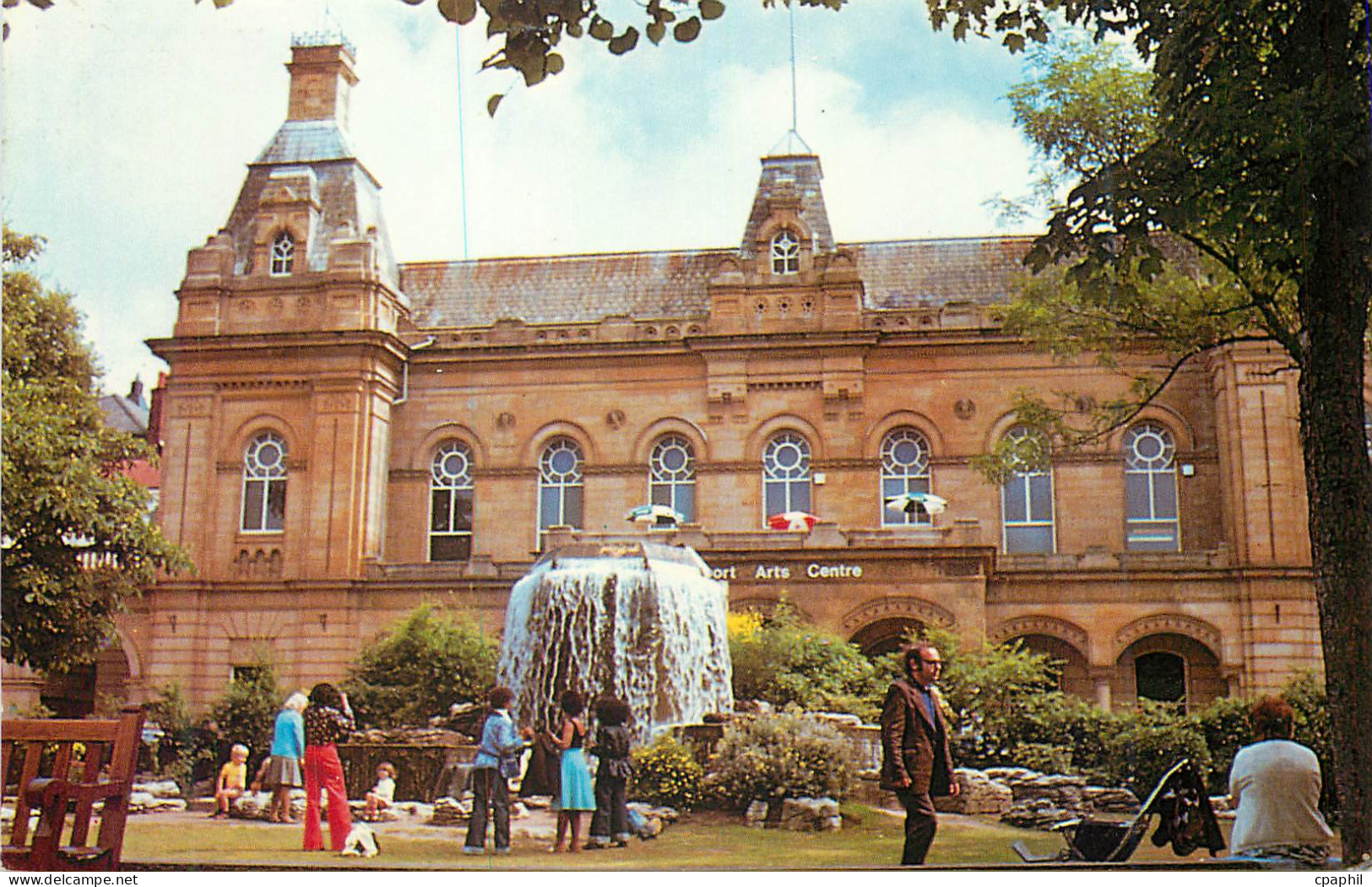 CPM Southport Arts Centre and Fountain Lord Street Southport