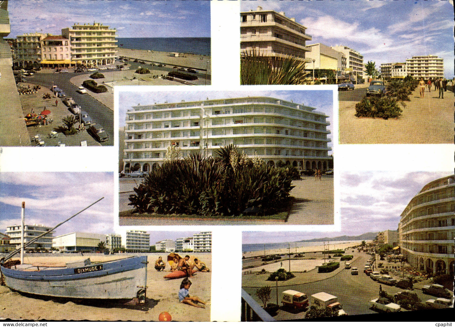 CPM Souvenir De Canet Plage