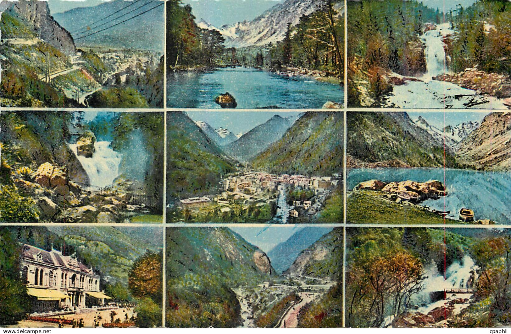 CPM Souvenir de Cauterets