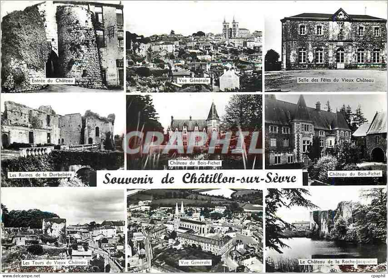 CPM Souvenir de Chatillon sur seine