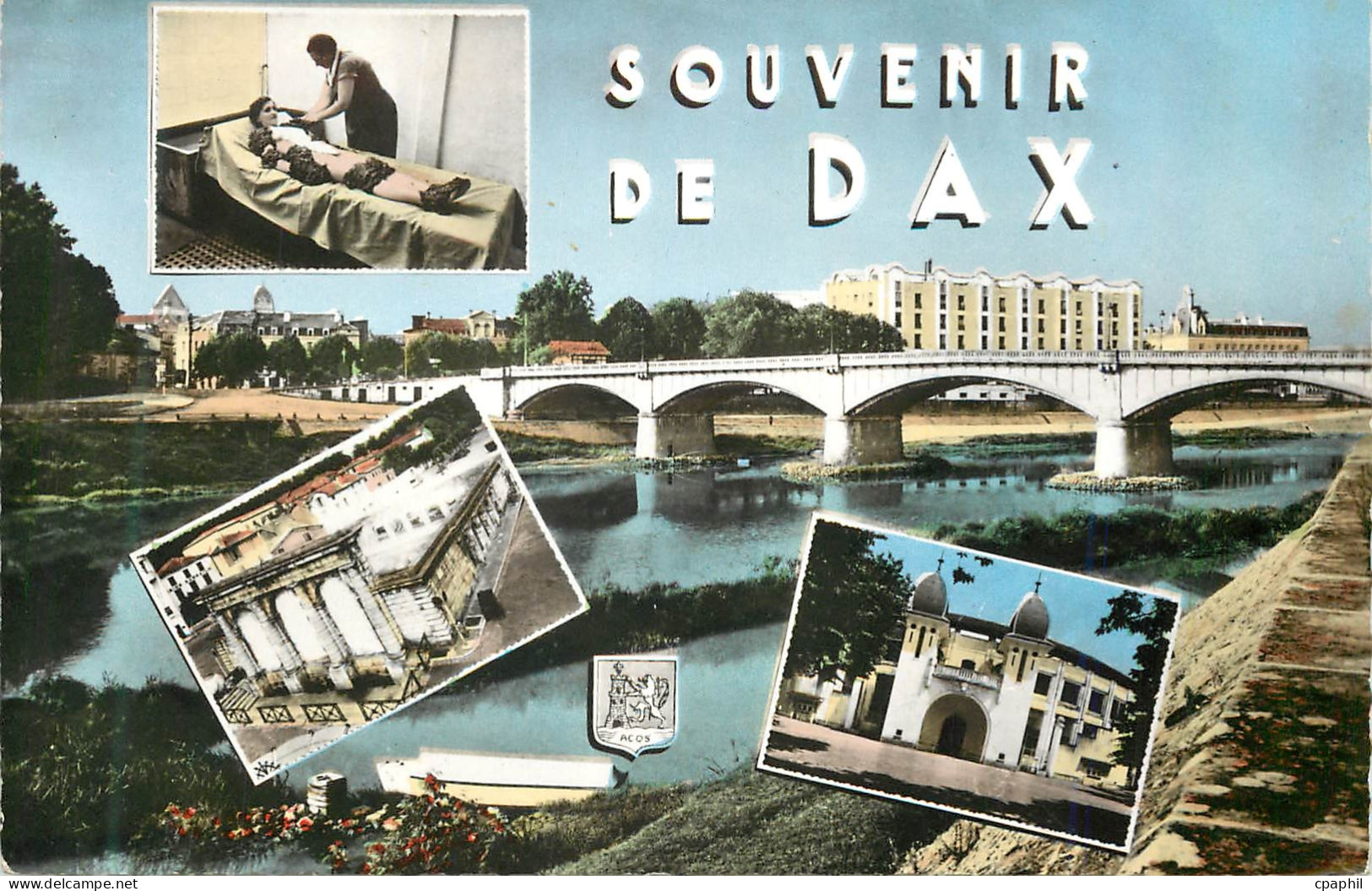 CPM Souvenir de Dax (Landes)