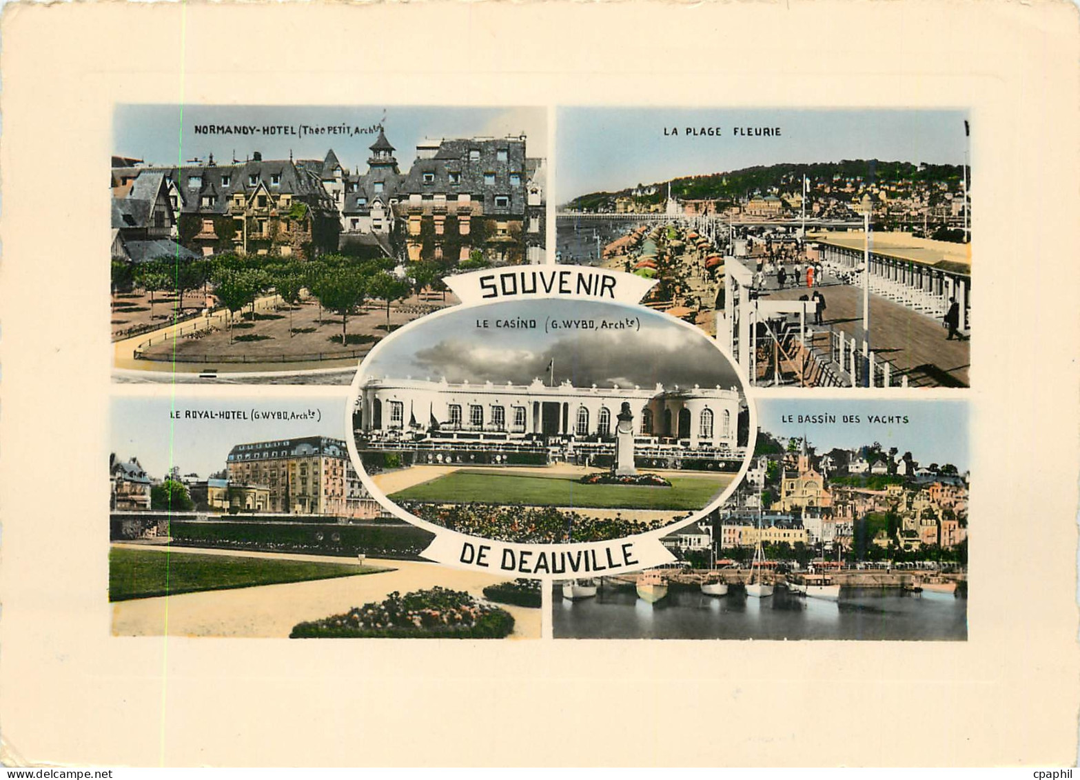 CPM Souvenir de Deauville
