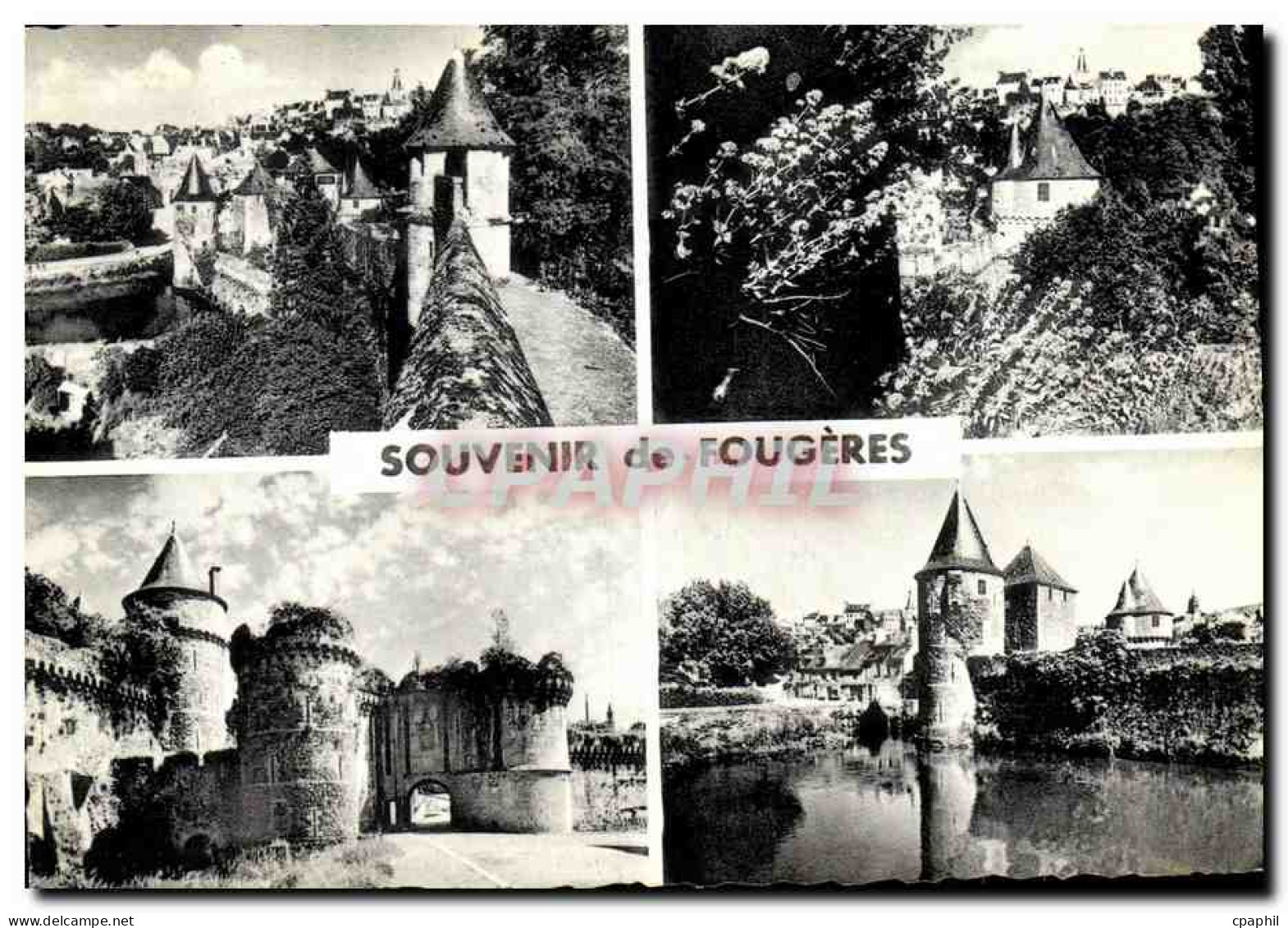 CPM Souvenir de Fougeres