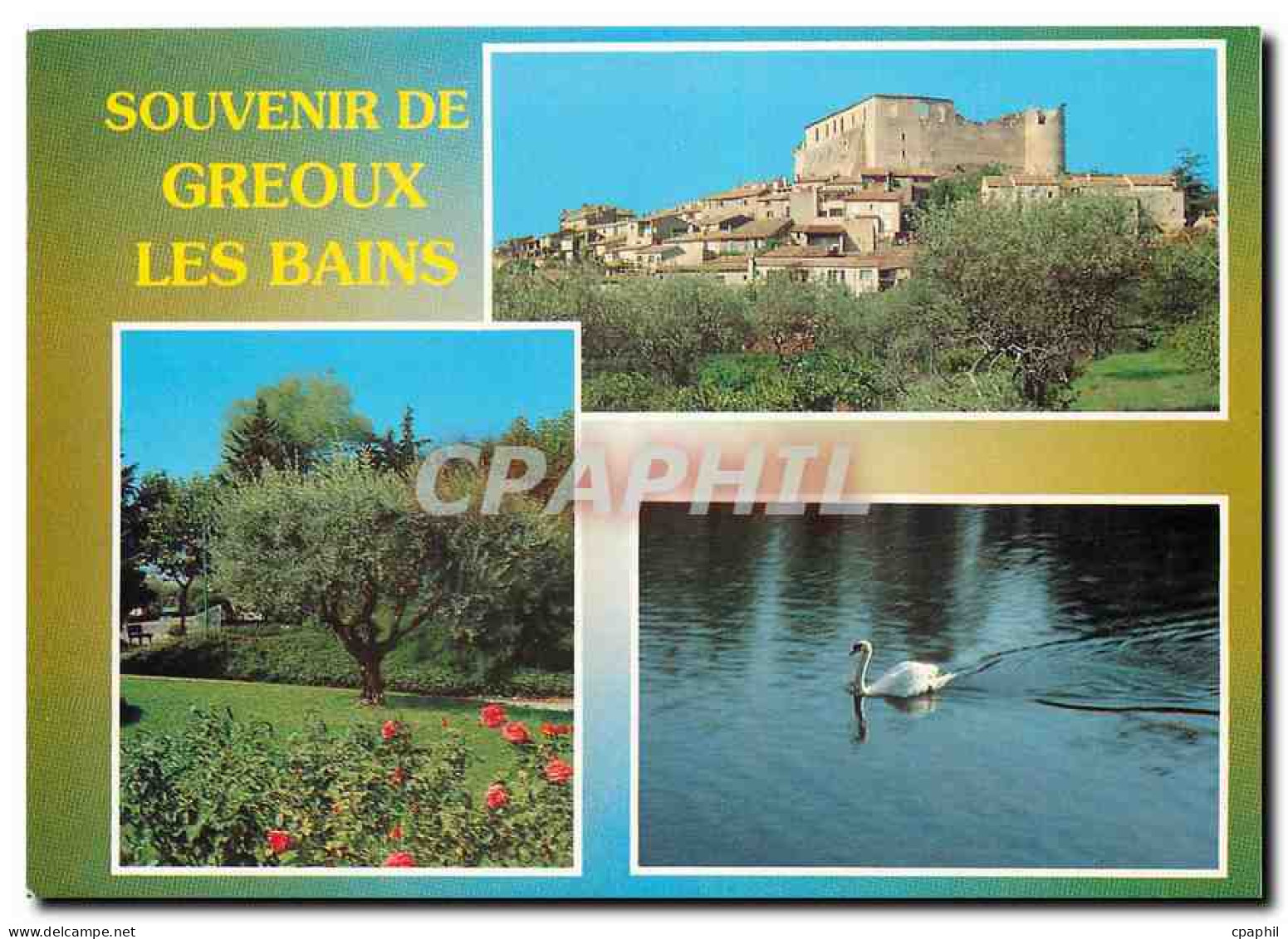 CPM Souvenir de Greoux Les Bains