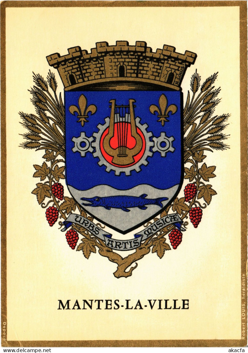 CPM Souvenir de Mantes-la-Ville FRANCE (1452567)