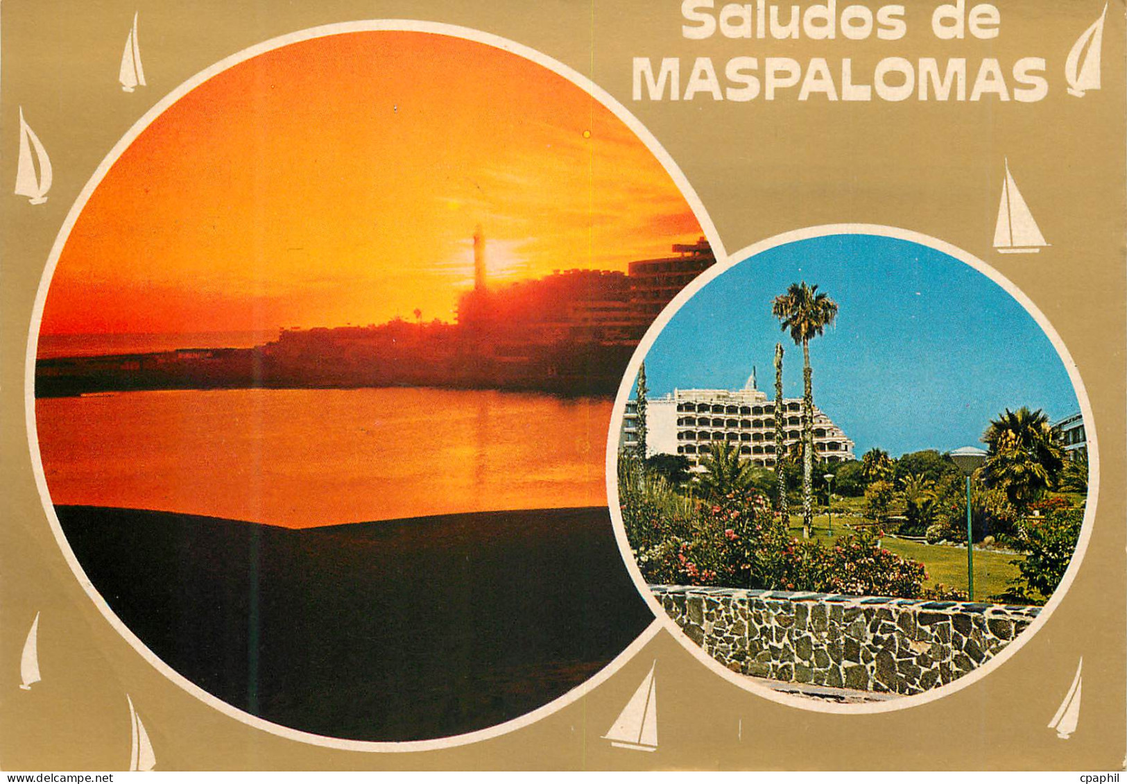 CPM Souvenir de Masplomas Gran Canaria