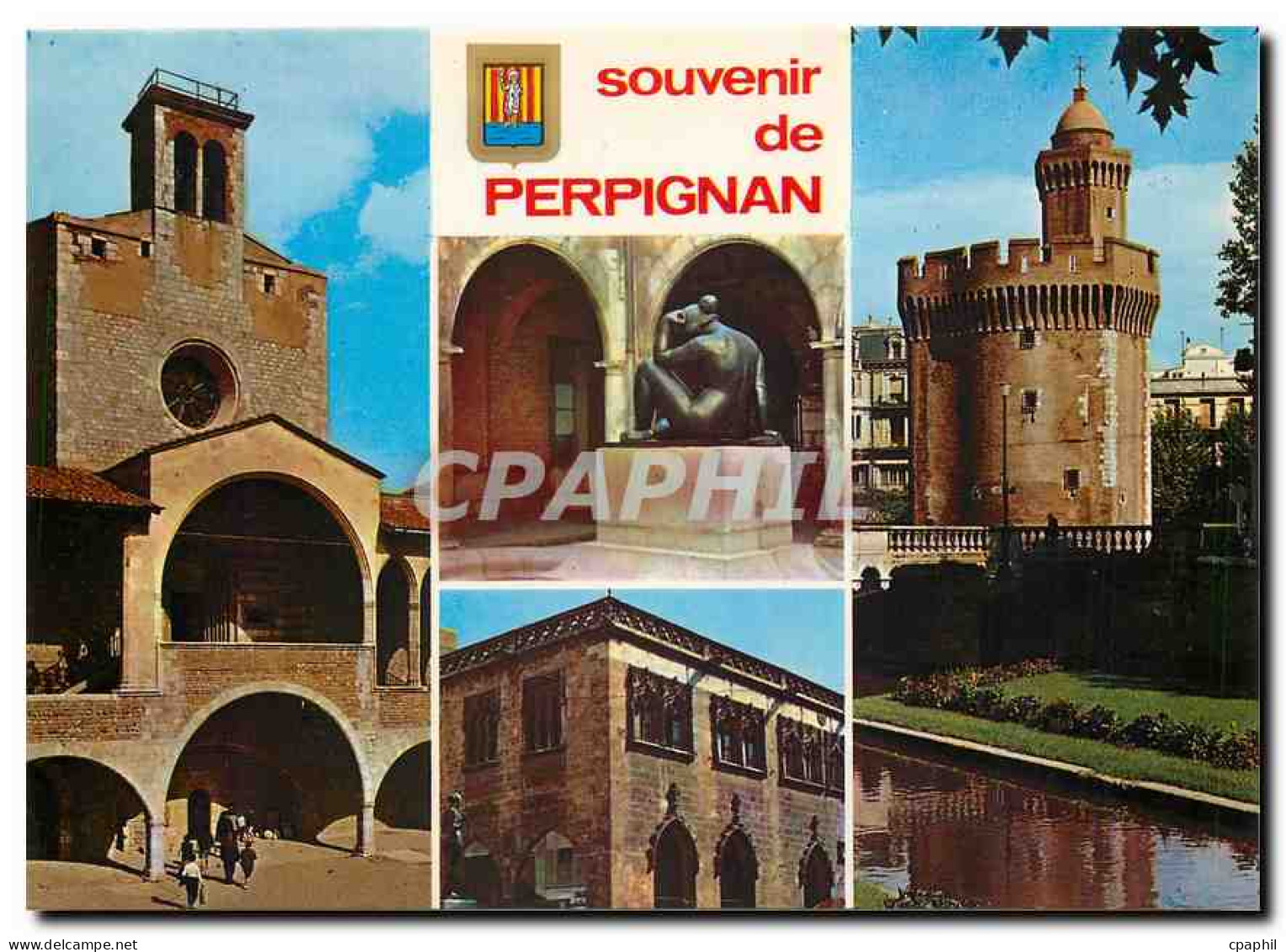 CPM Souvenir de Perpignan