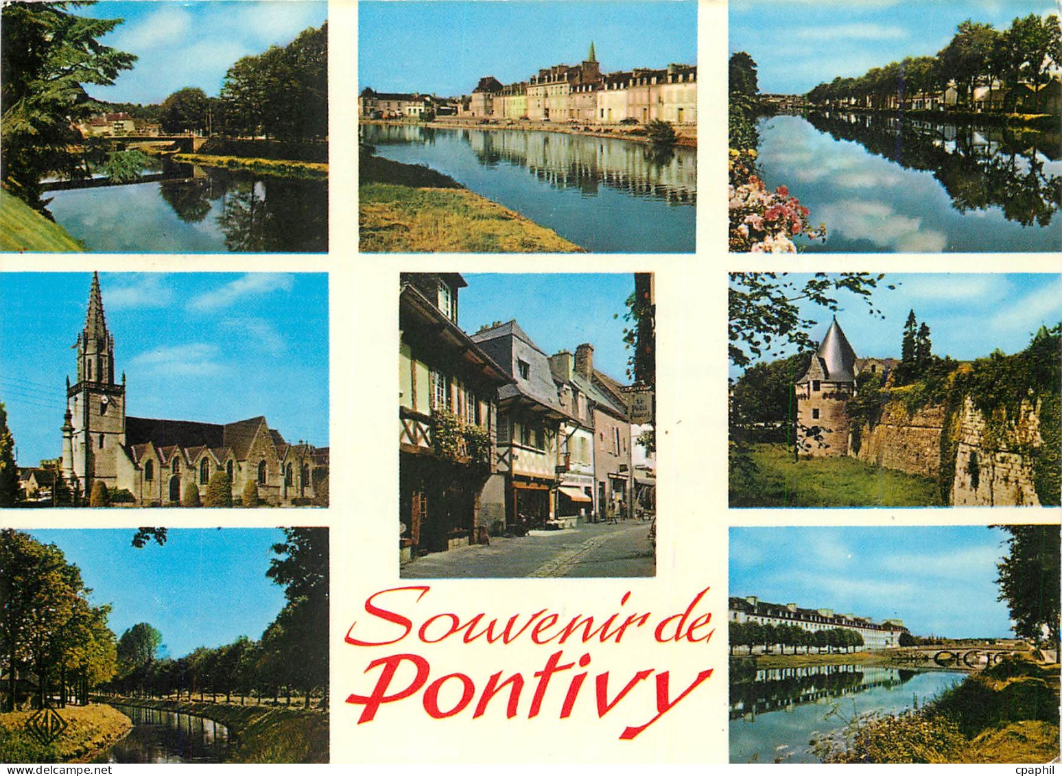 CPM Souvenir de Pontivy