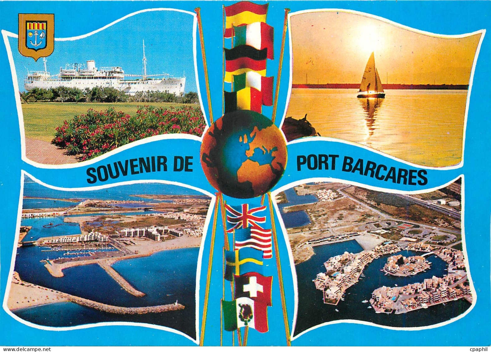 CPM Souvenir de Port Barcares