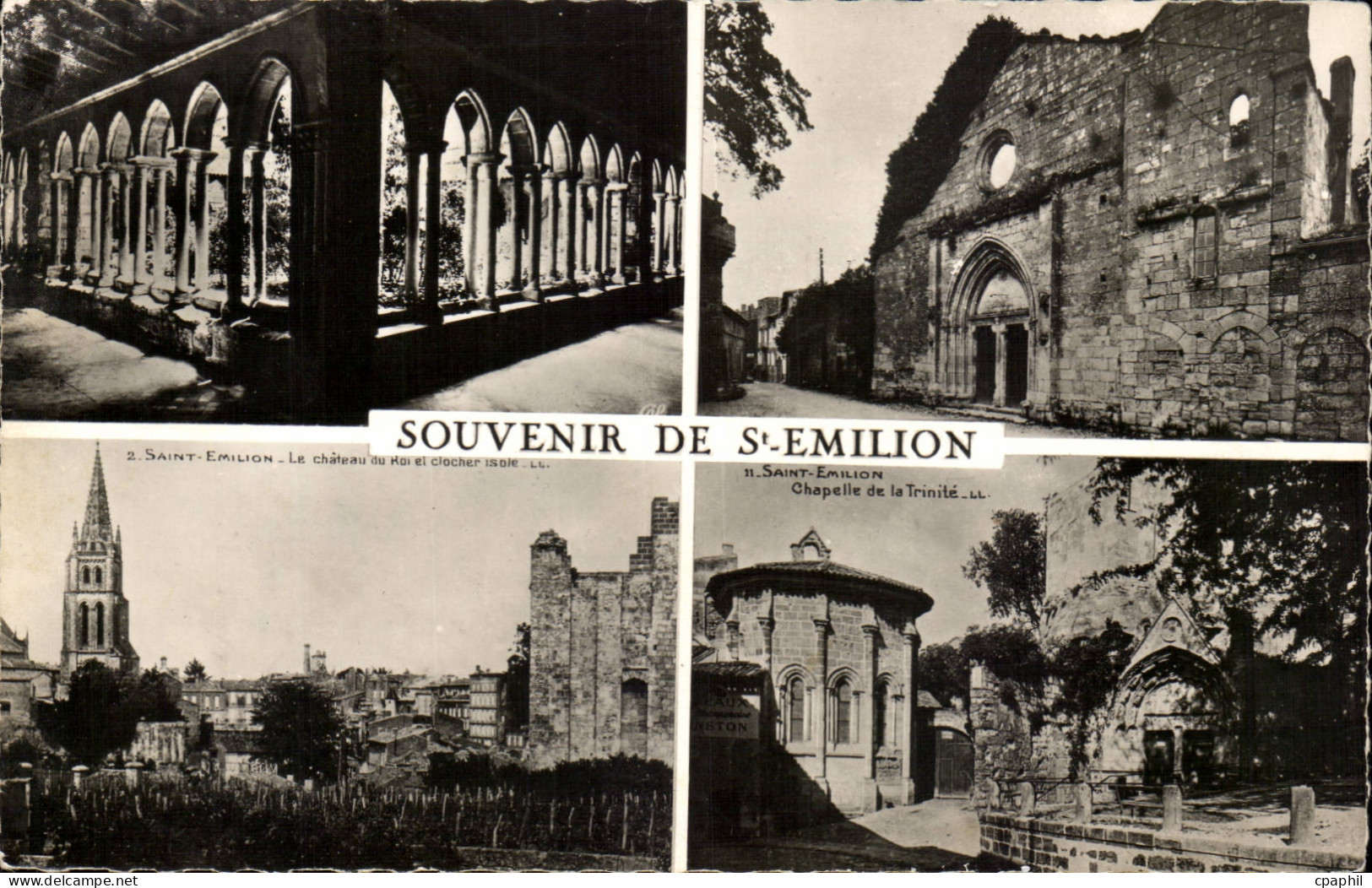 CPM Souvenir de Saint Emilion