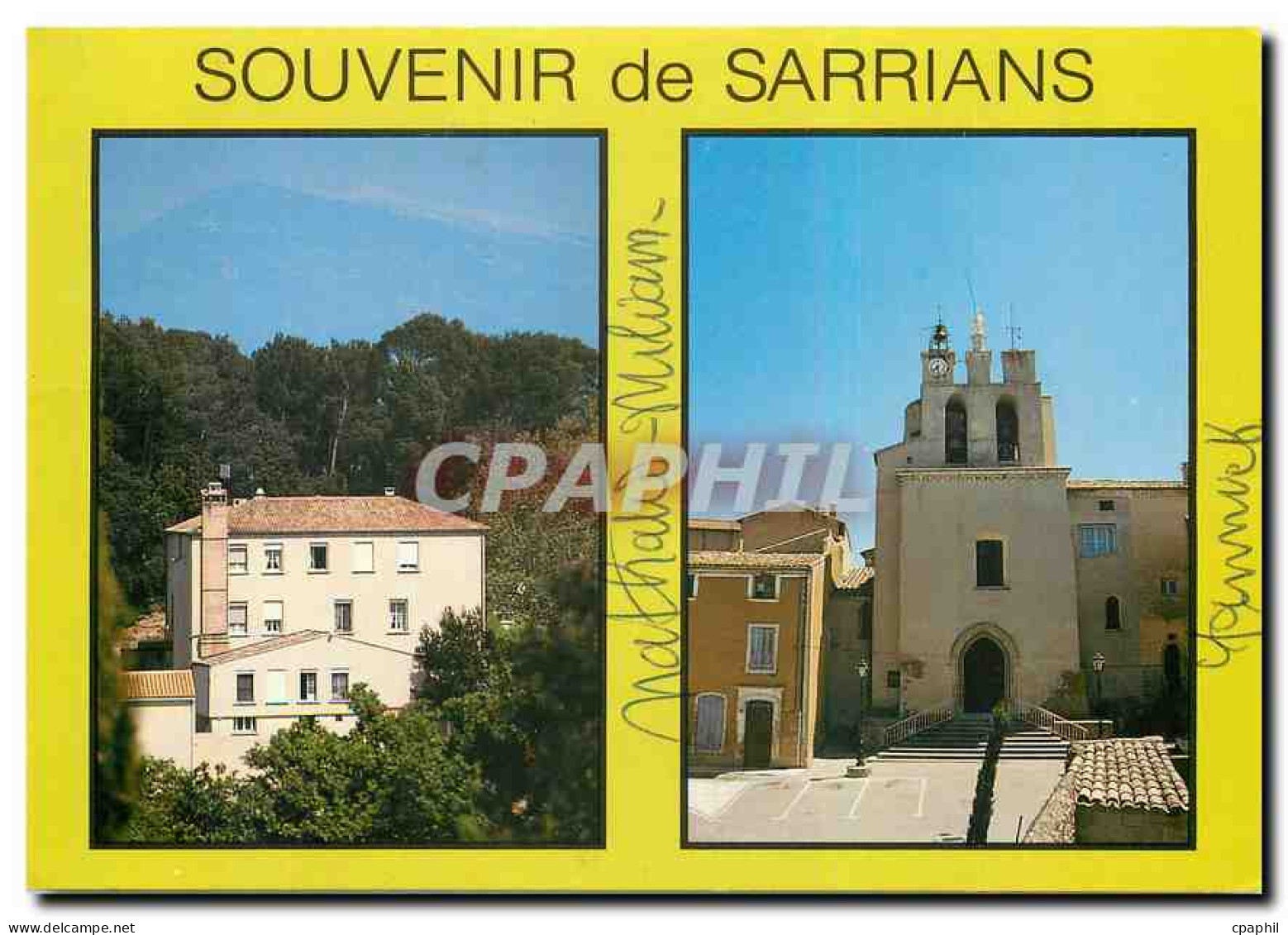 CPM Souvenir de Sarrians