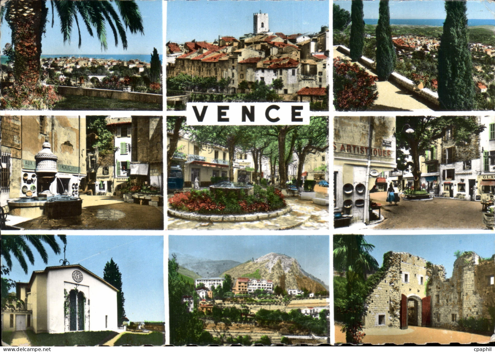 CPM Souvenir de Vence