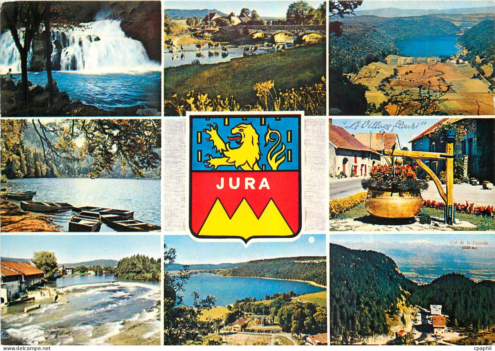 CPM Souvenir du Jura source du Lison Passage du gue