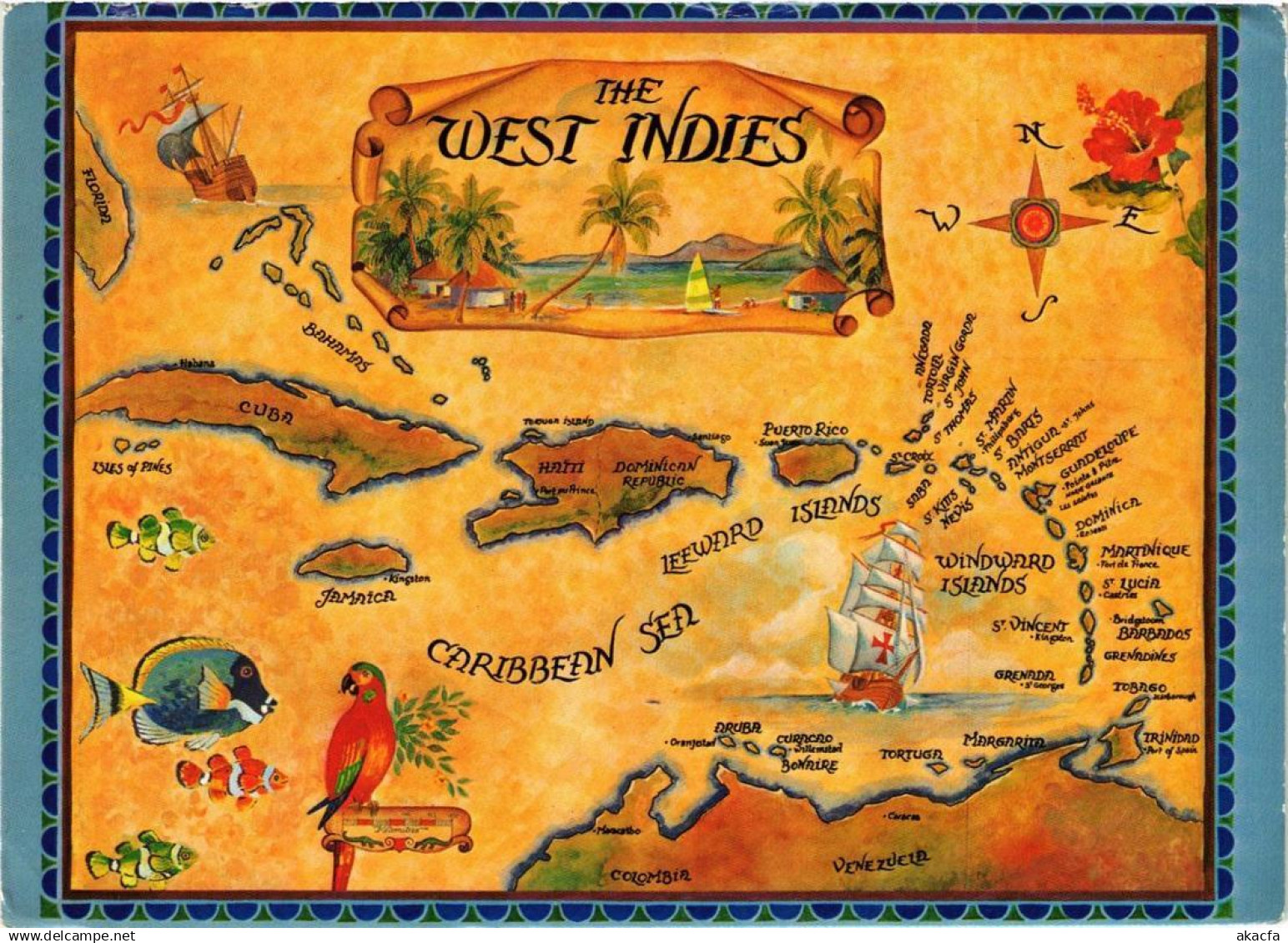 CPM Souvenir St-MARTIN (750186)