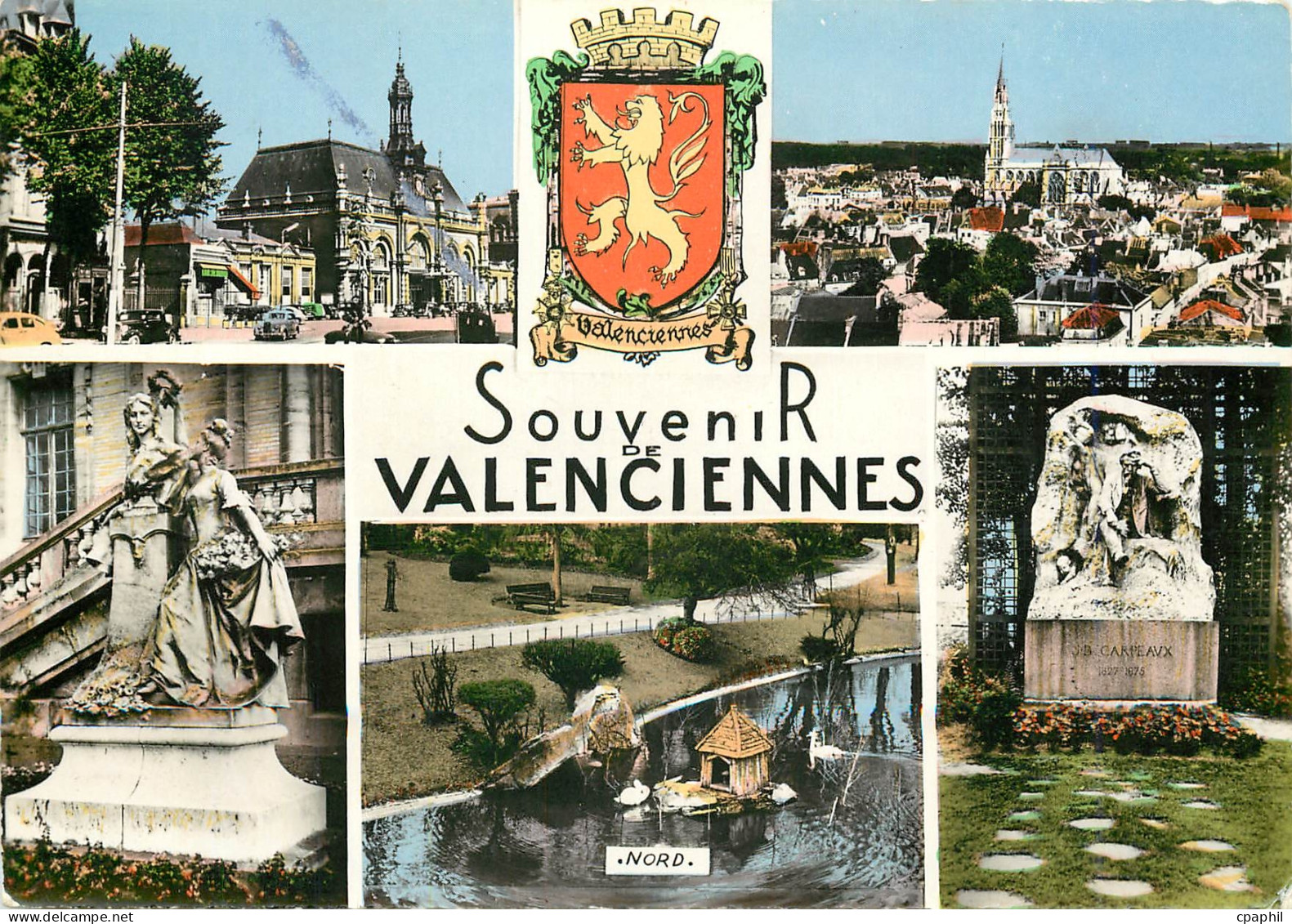 CPM Souvenir Valenciennes
