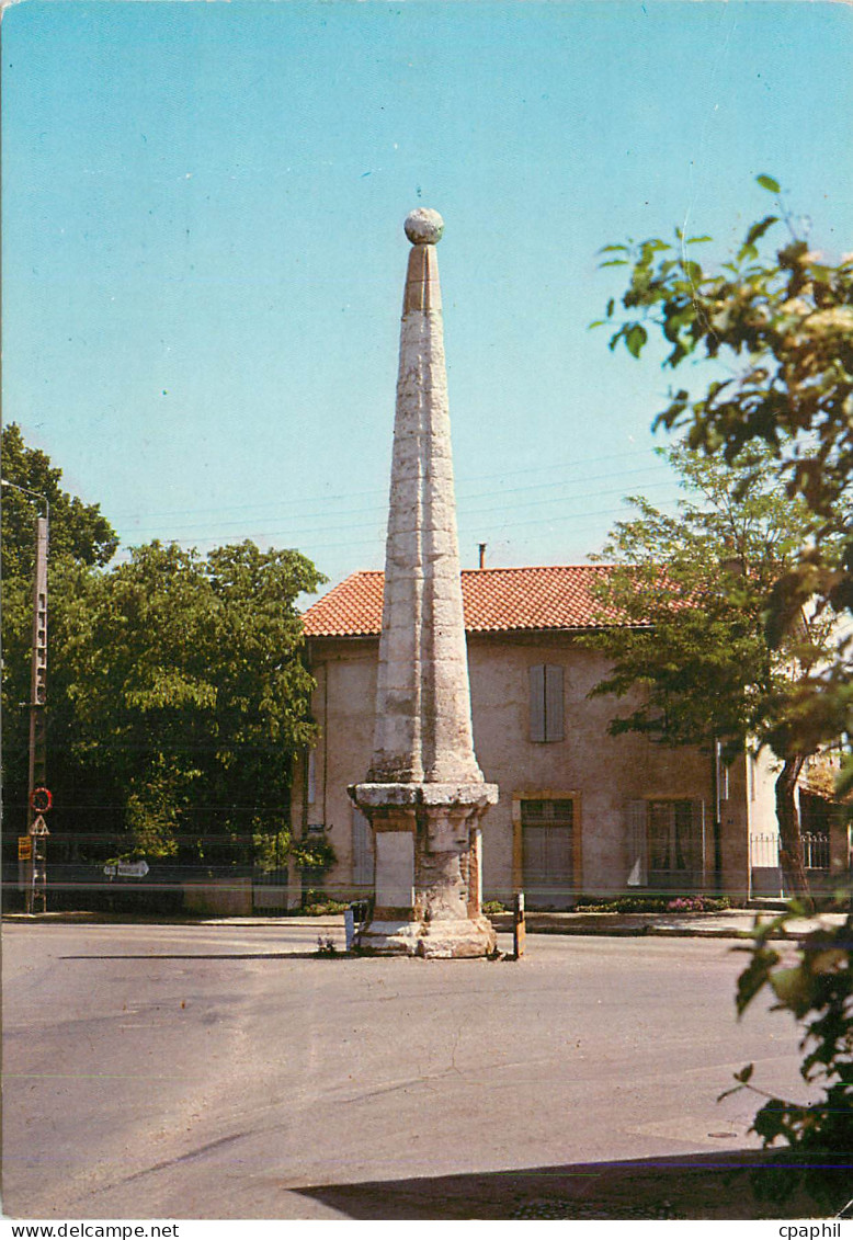 CPM St Christol les Ales L'Obelisque