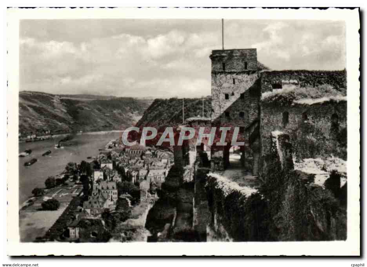 CPM St Goar Und Ruine Rheinfels