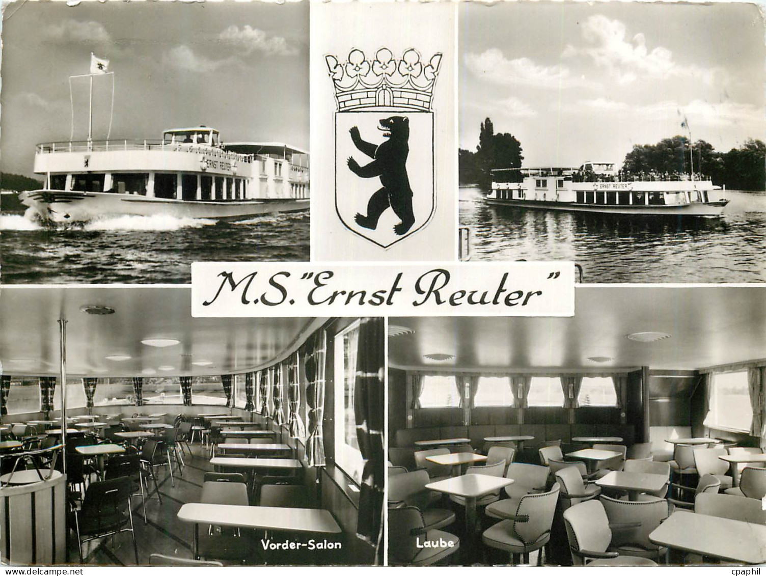 CPM Stern und Kreisschiffahrt Berlin-Steglitz MS Ernst Reuter
