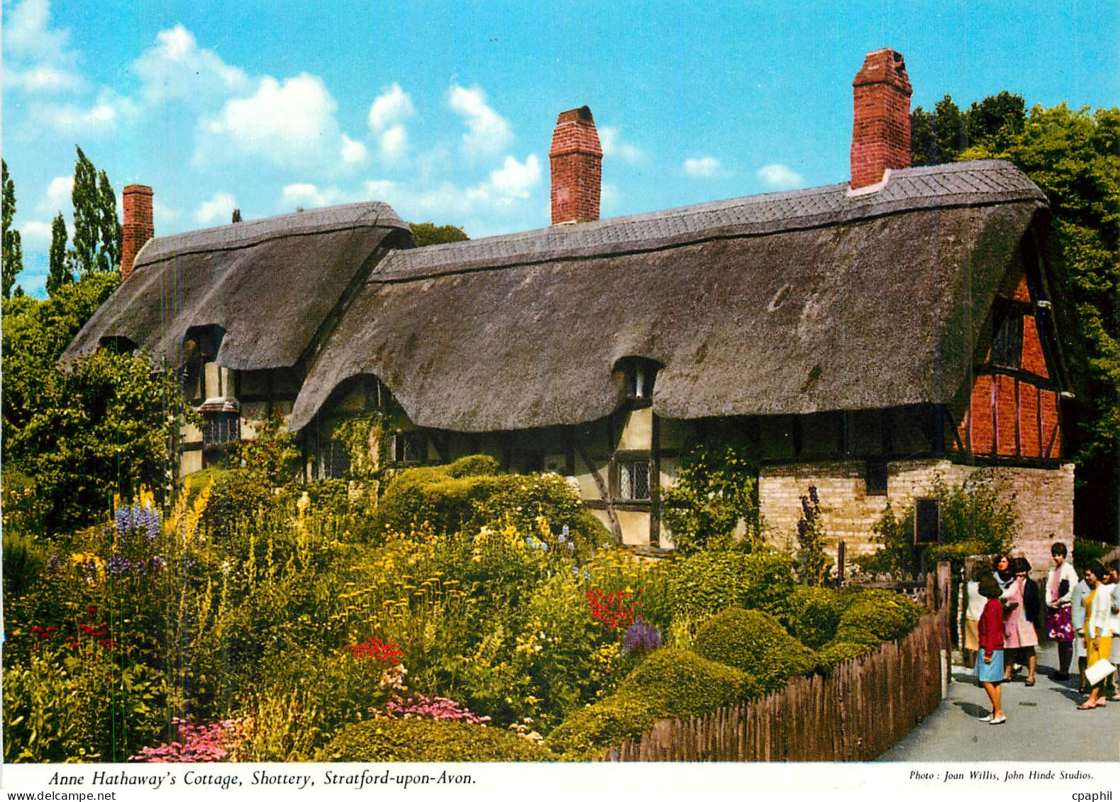 CPM Stratford Upon Avon Anne Hathaway's Cottage Shottery
