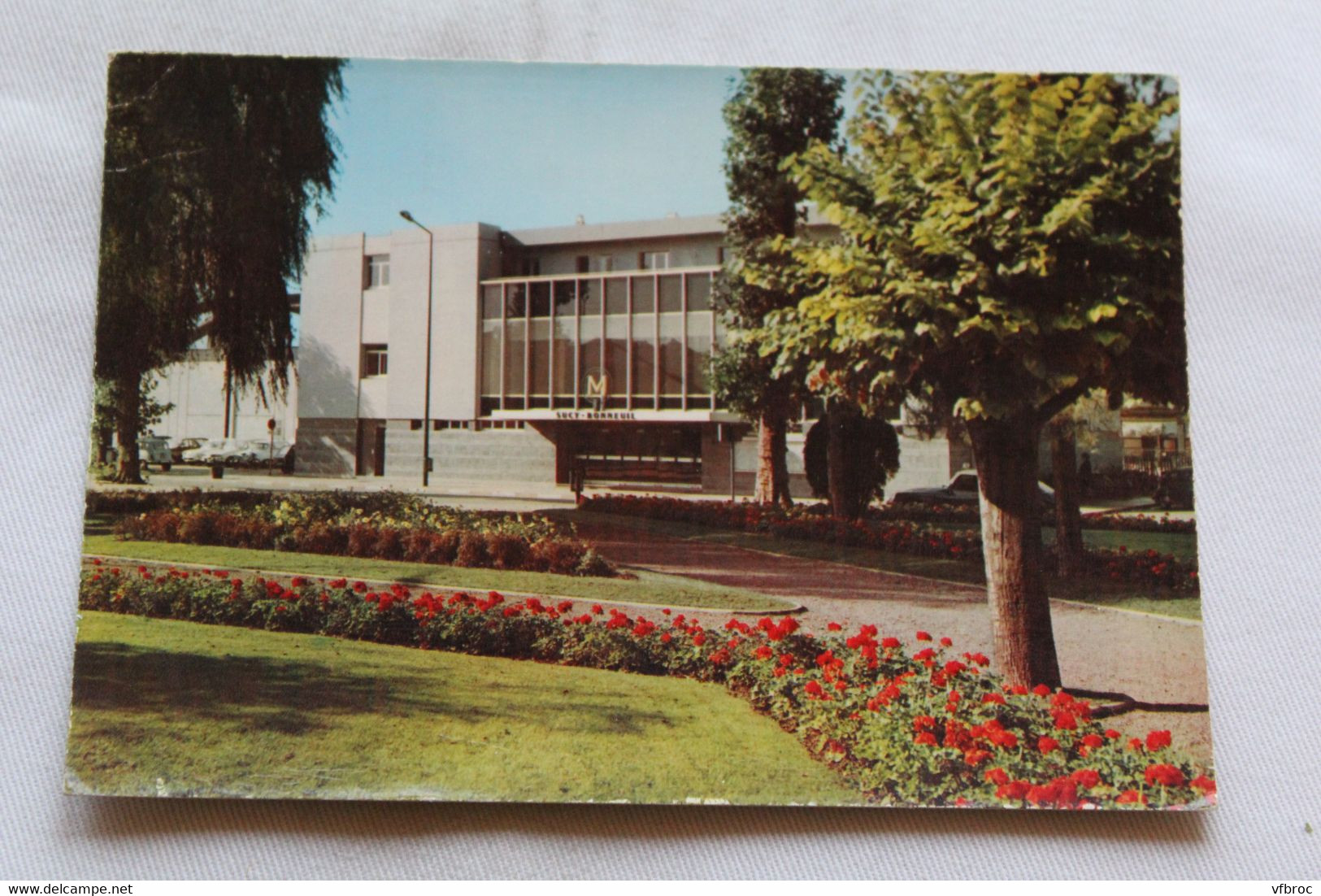 Cpm, Sucy en Brie, la gare du RER, Val de Marne 94