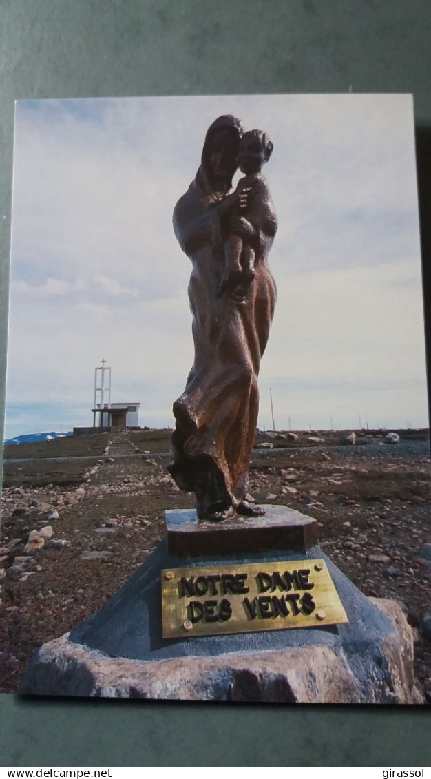 CPM TAAF TERRES AUSTRALES ET ANTARCTIQUES FRANCAISES NOTRE DAME DES VENTS KERGUELEN ED PHOTO ANDRE FATRAS 53