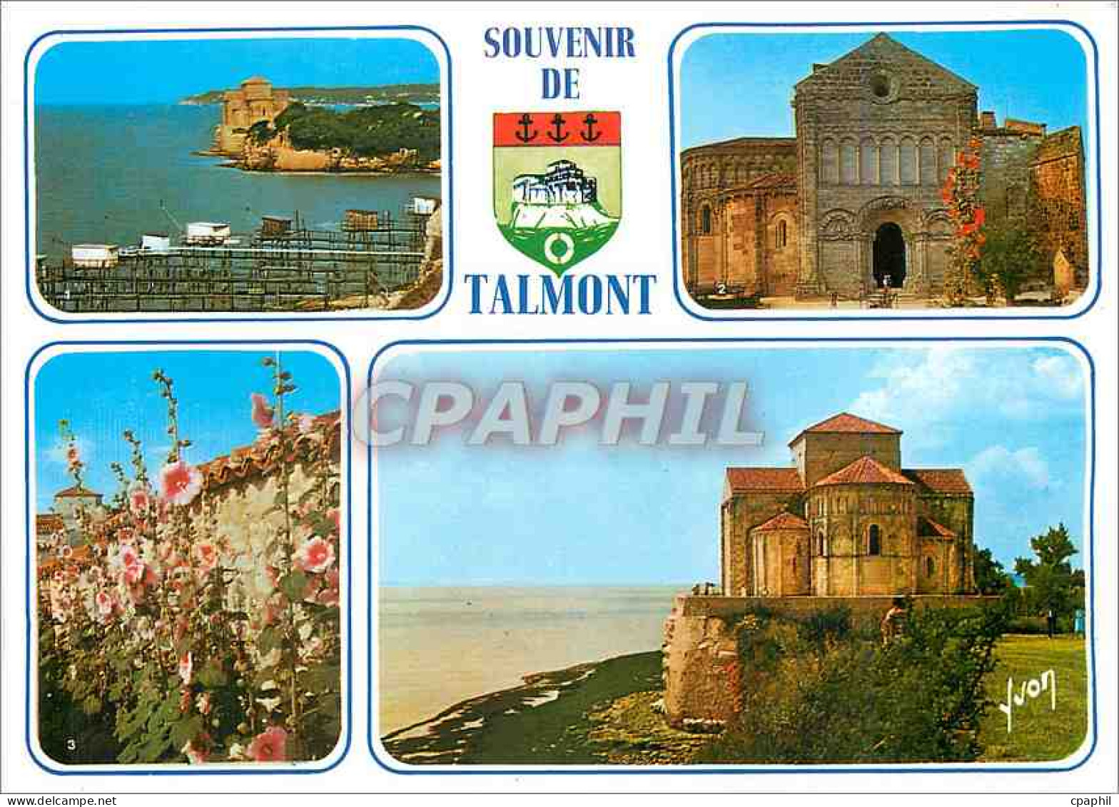 CPM Talmont (Ch Mme) La Presqu'il de Talmont l'Eglise (XIIe s)