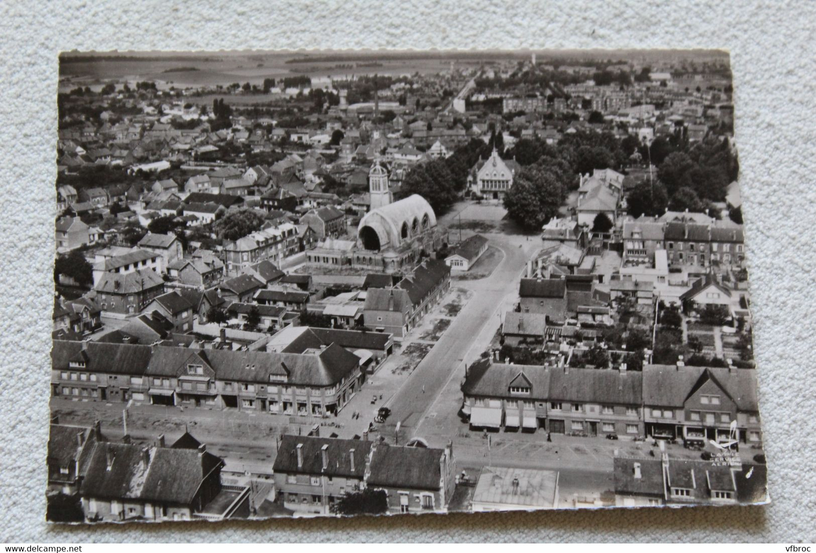 Cpm, Tergnier, le centre, Aisne 02