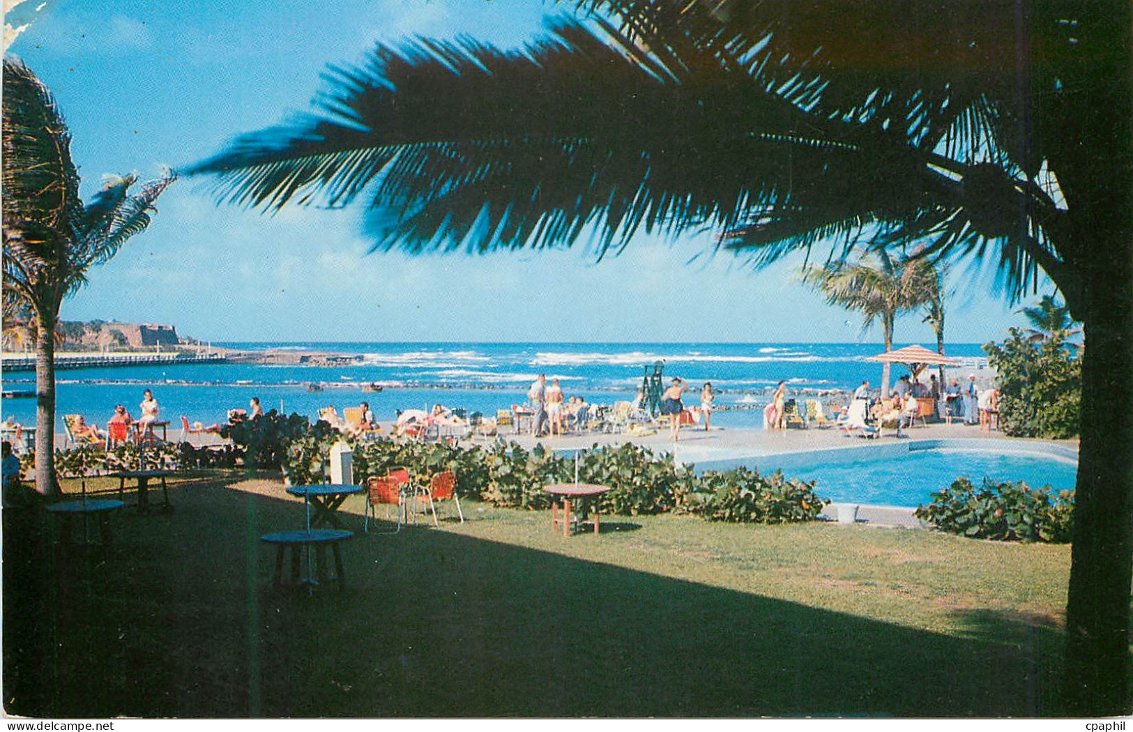 CPM Terrace and pool New Hotel Puerto Rico
