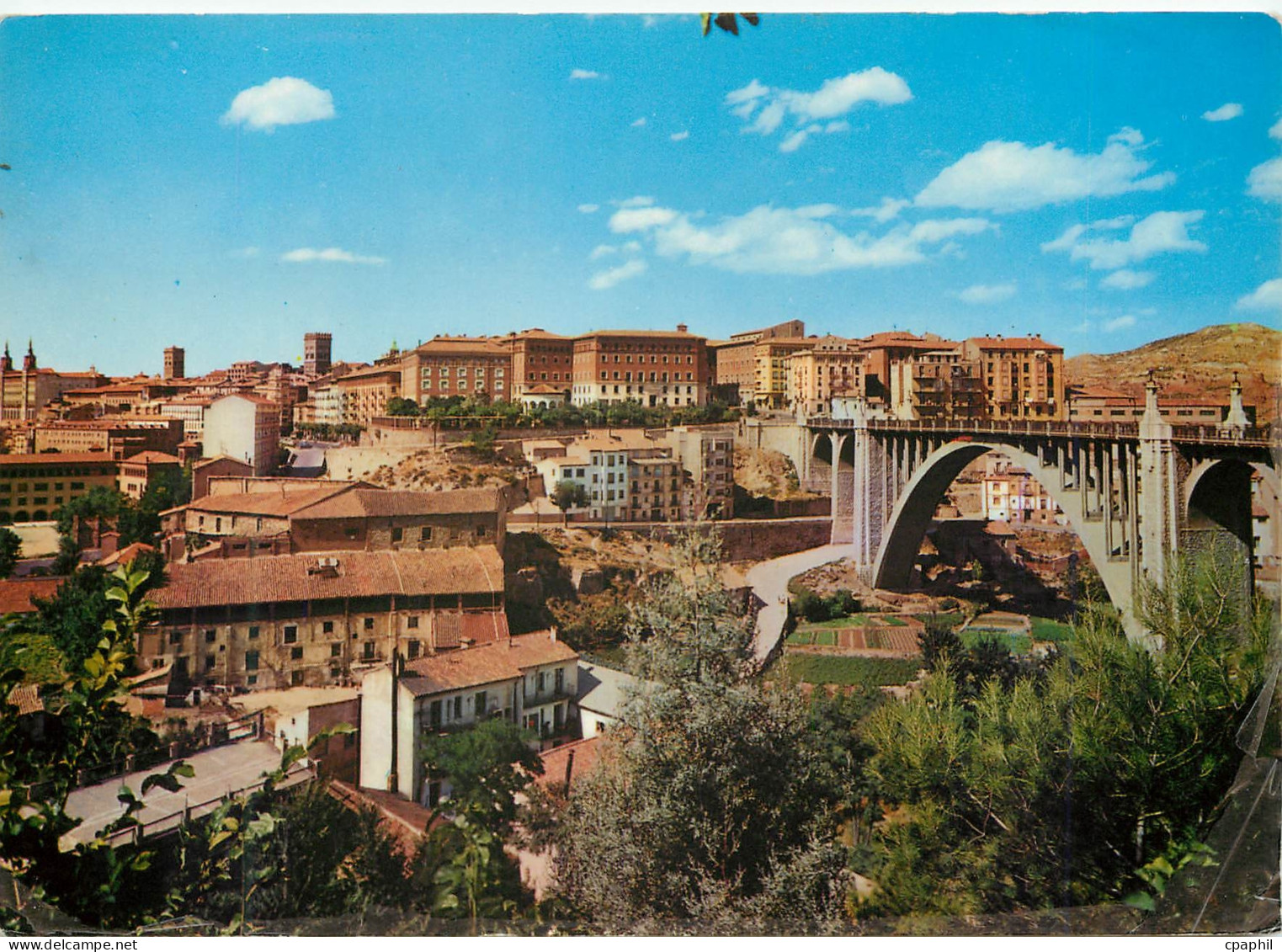 CPM Teruel Vista partial y Viaducta