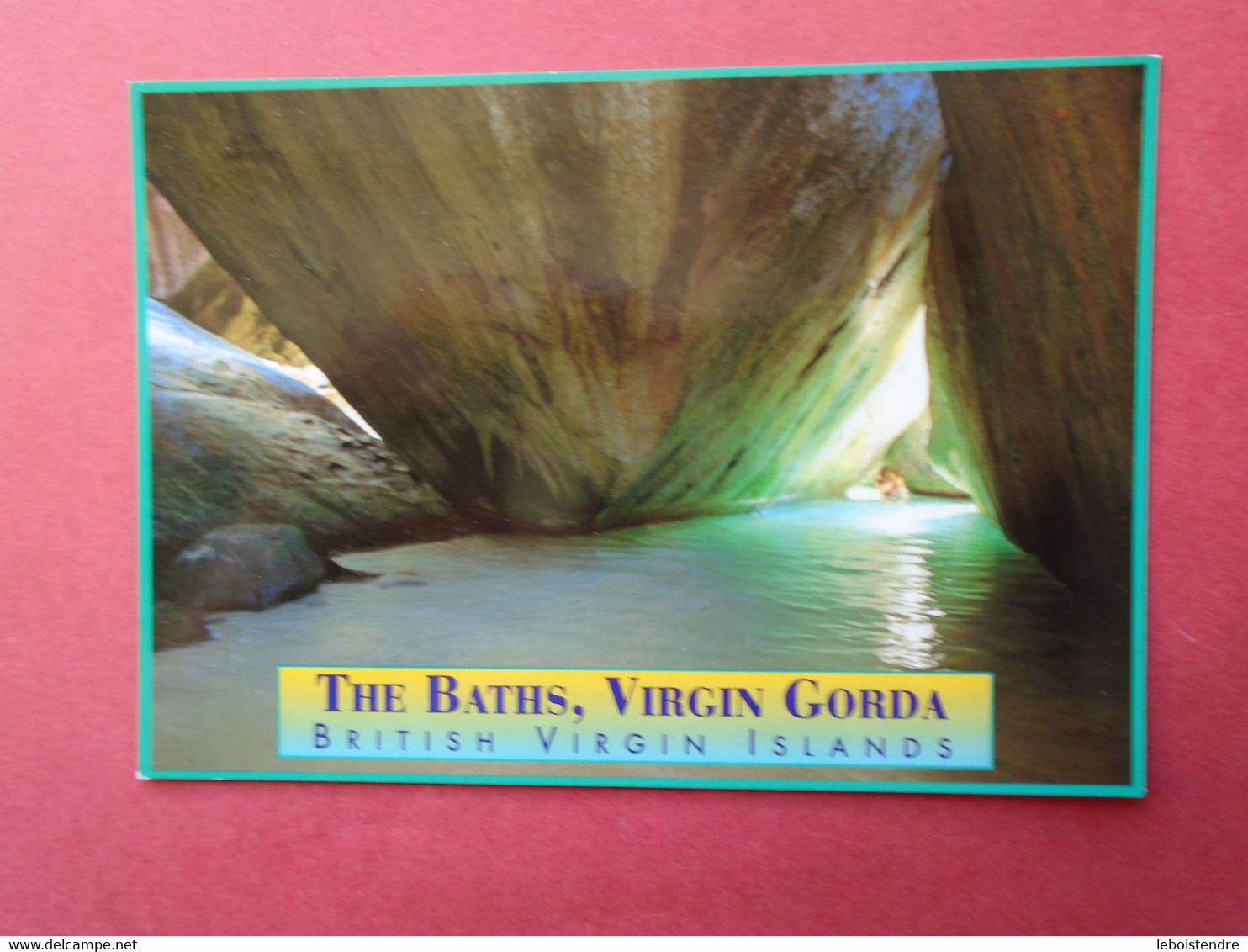 CPM  THE BATHS VIRGIN GORDA BRITISH VIRGIN ISLANDS    NON VOYAGEE