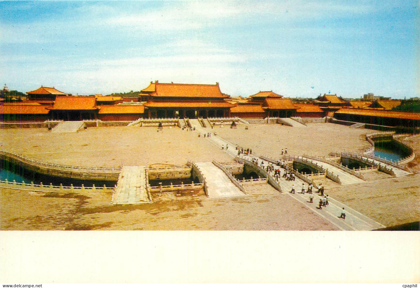 CPM The Golden Water Bridges and Tai ho Men Within the Meridian Gate There is a square Courtyard
