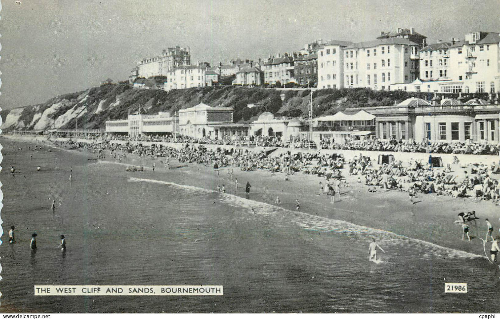 CPM The West Cliff and Sands Bournemouth
