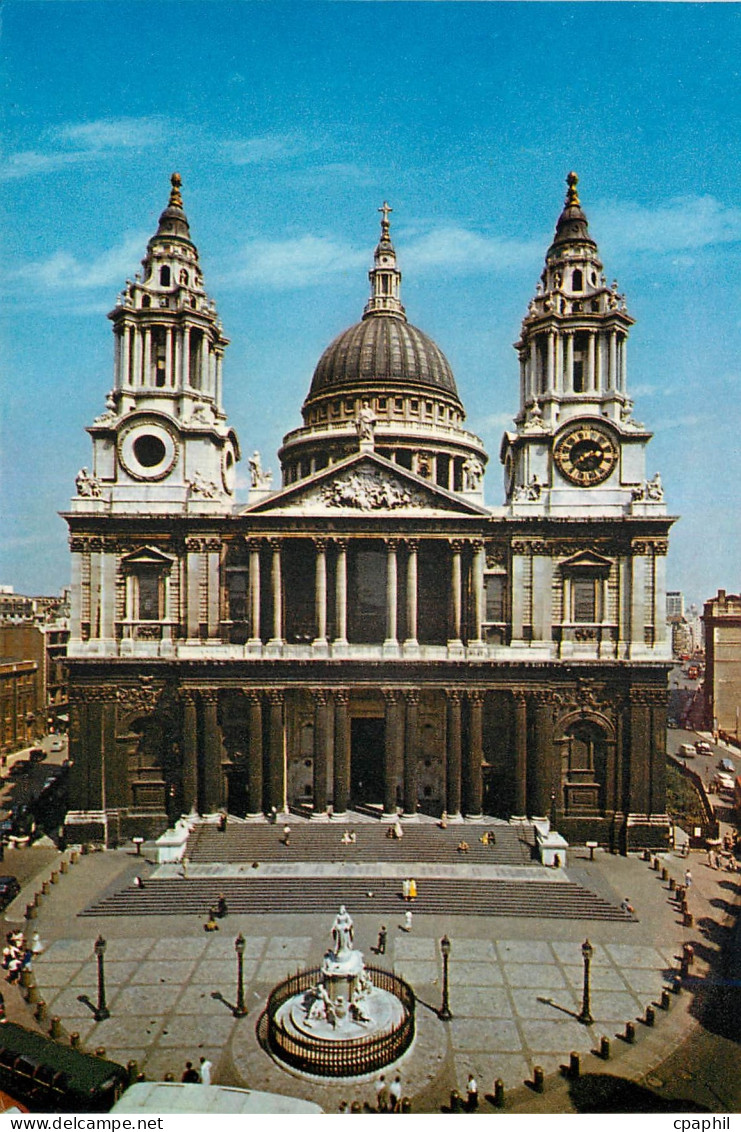 CPM The West Front St Paul's Cathedral London