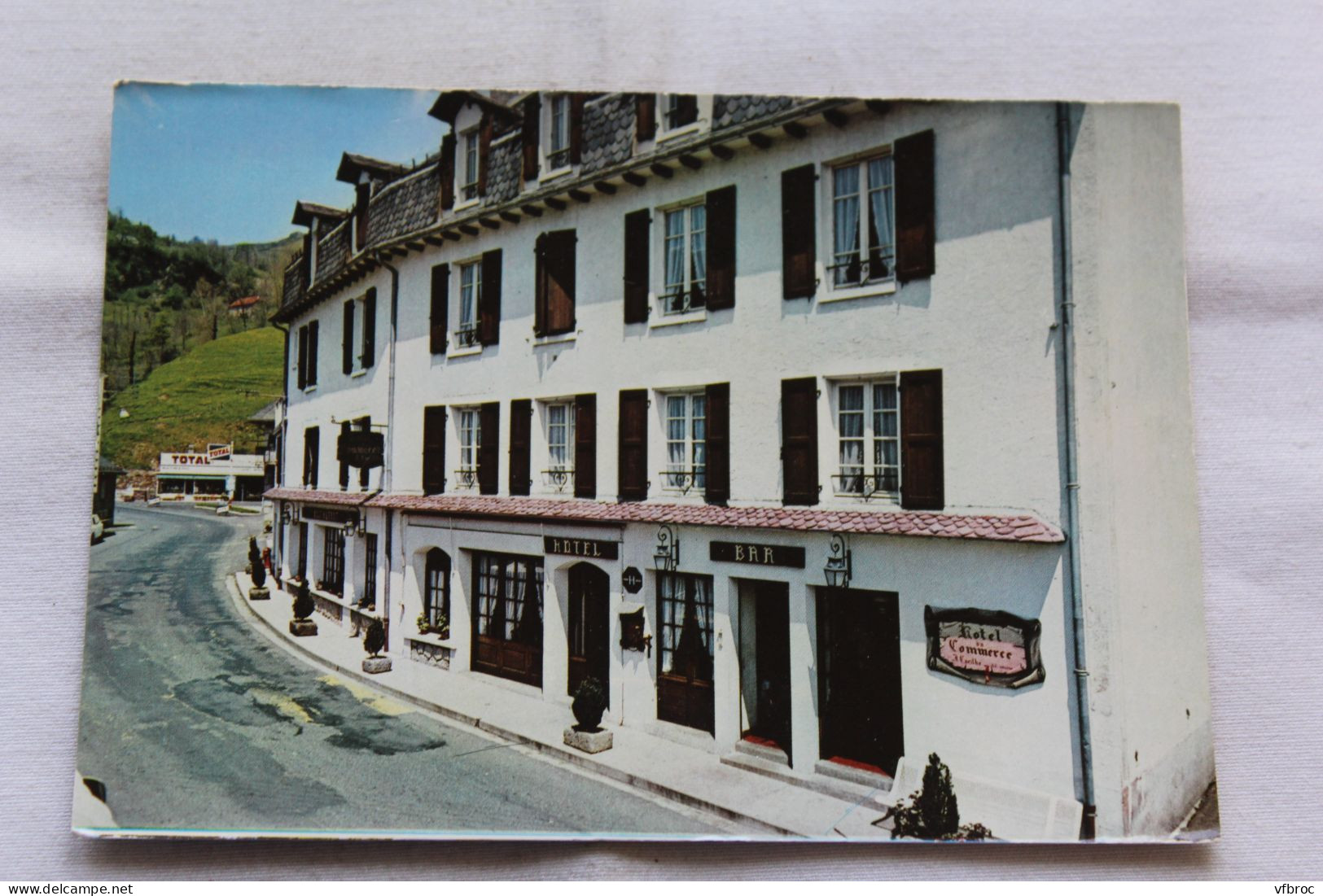 Cpm, Thiezac, hôtel restaurant, Cantal 15