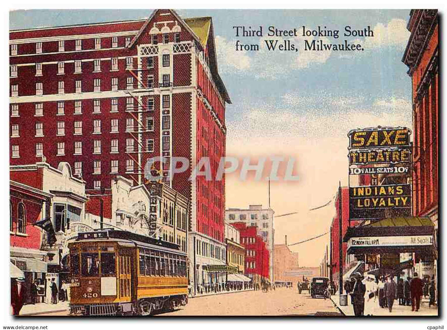 CPM Third Street looking South from Wells Milwaukee