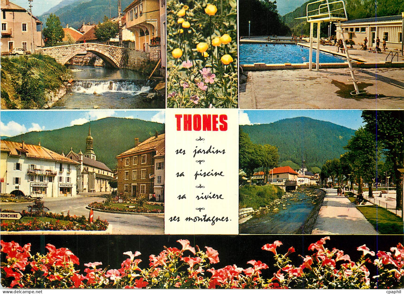 CPM Thones (Haute Savoie) Alt 626 m