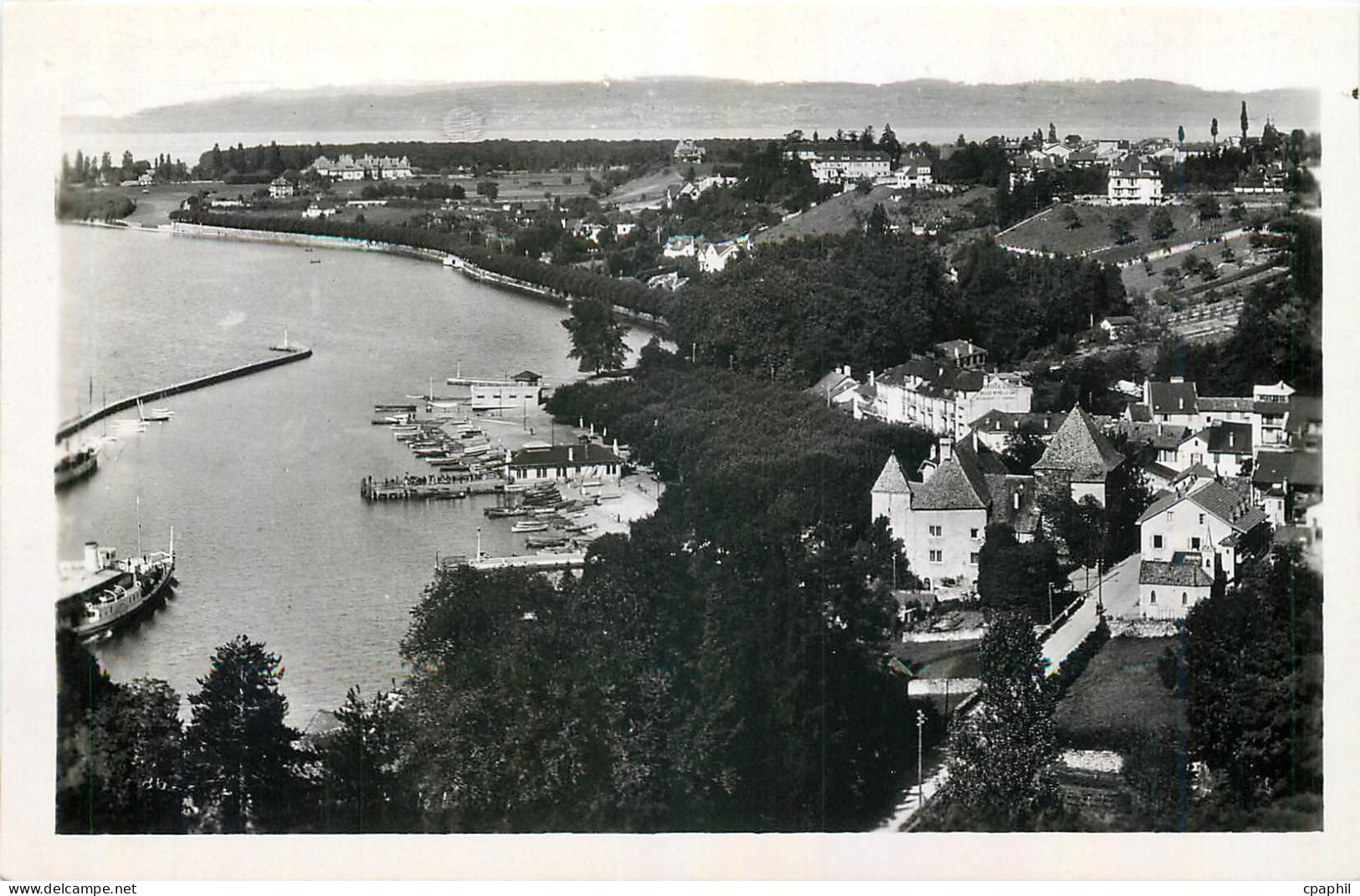 CPM Thonon les Bains Haute Savoie Le Port