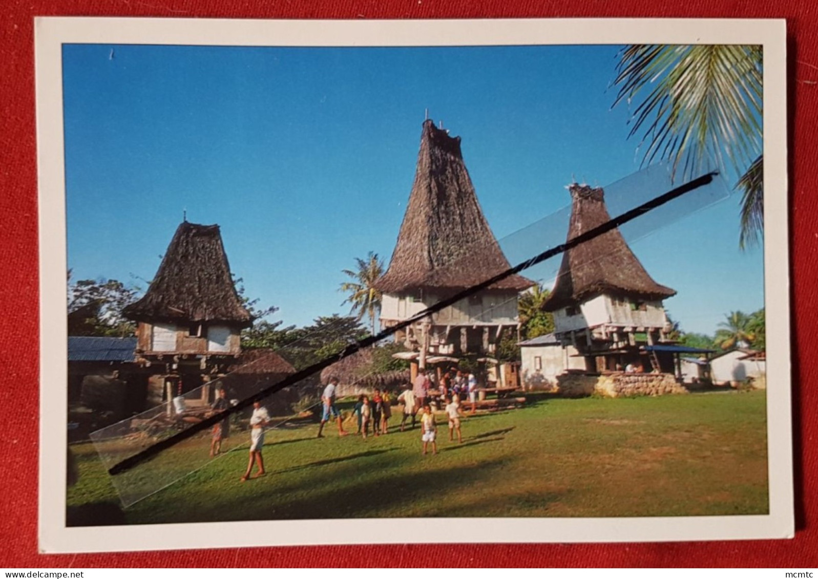 CPM - Timor Oriental - Maisons traditionnelles de l'Ethnie - Fatuluku à Desa Rasa - Los Palos