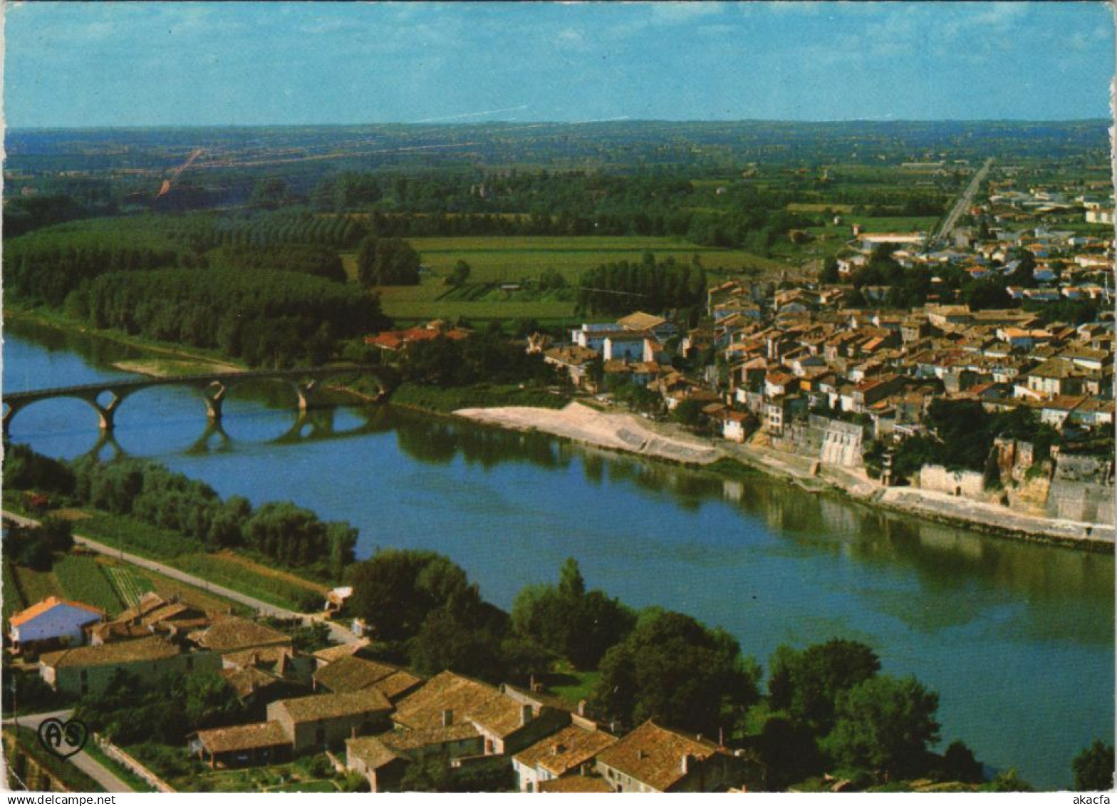 CPM Tonneins Vue Aerienne FRANCE (1171937)
