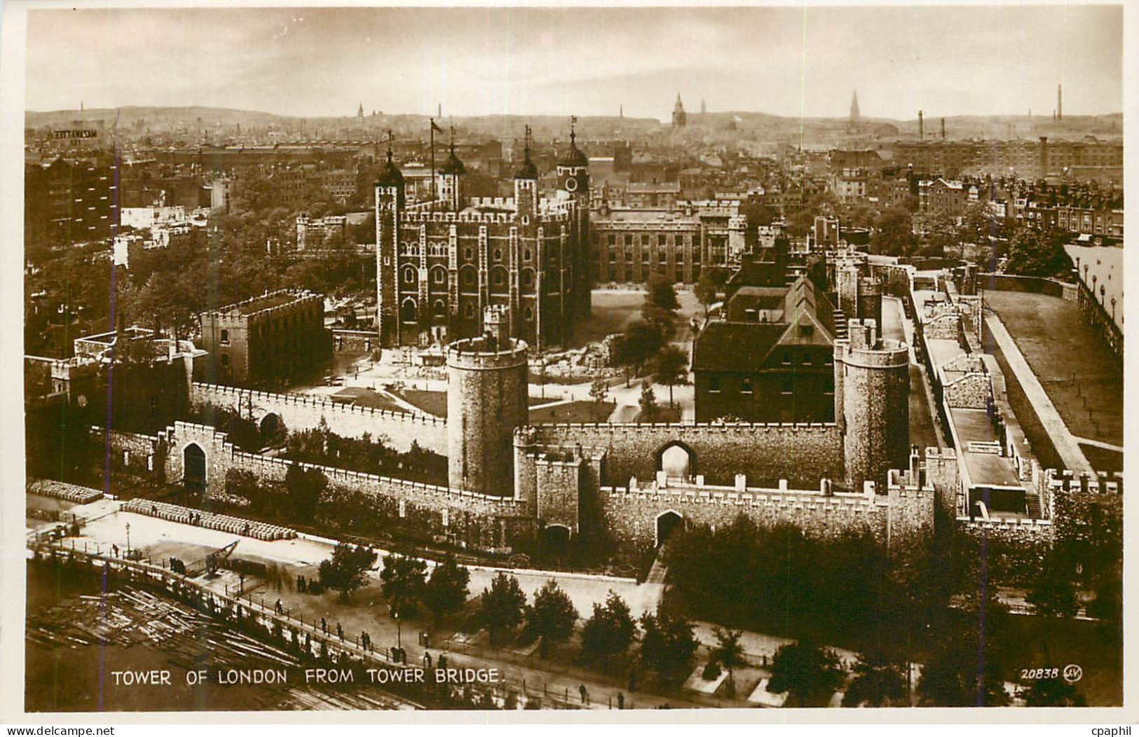 CPM Tower of London from Tower Bridge
