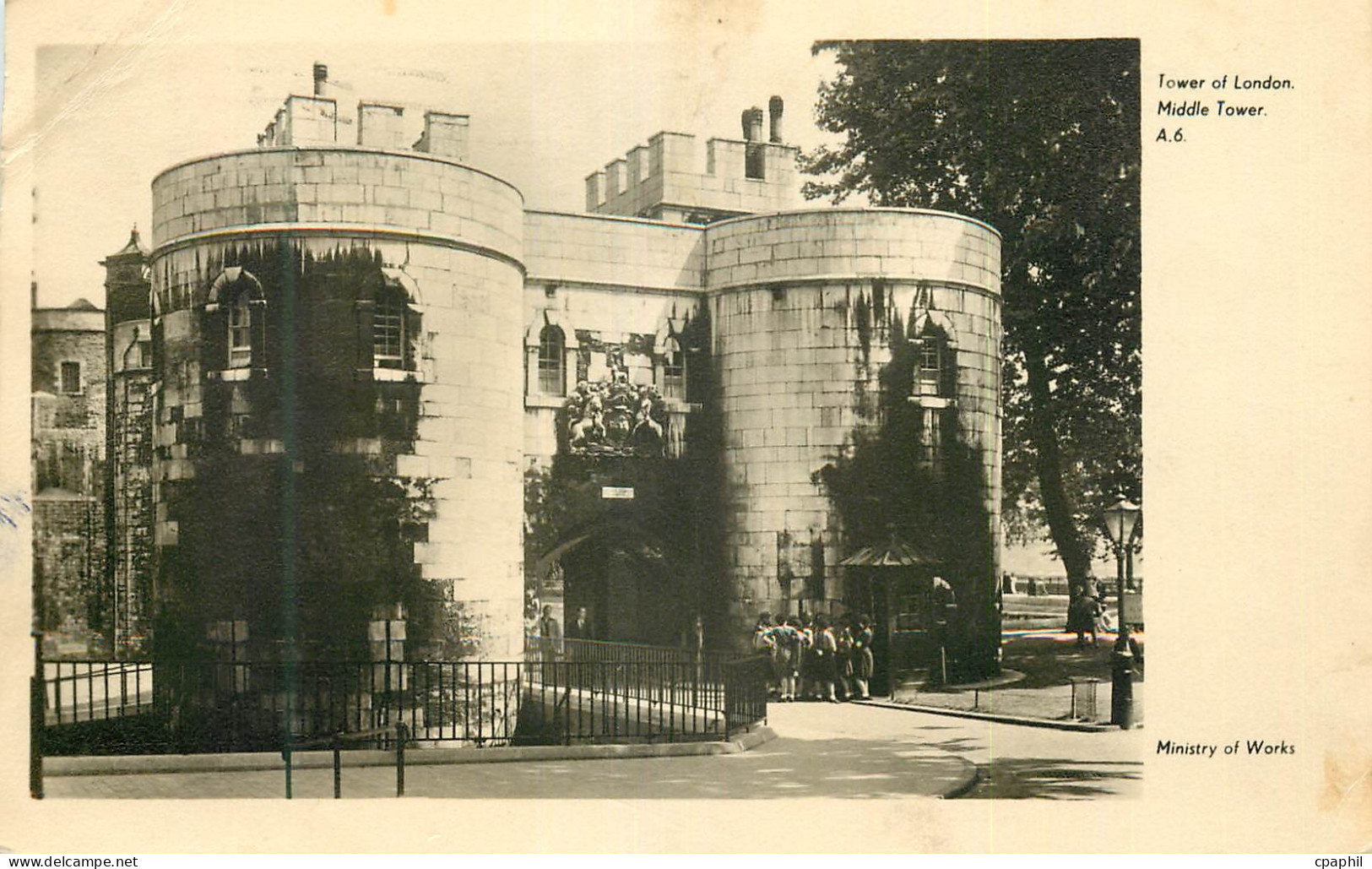 CPM Tower of London Middle Tower Ministry of Works